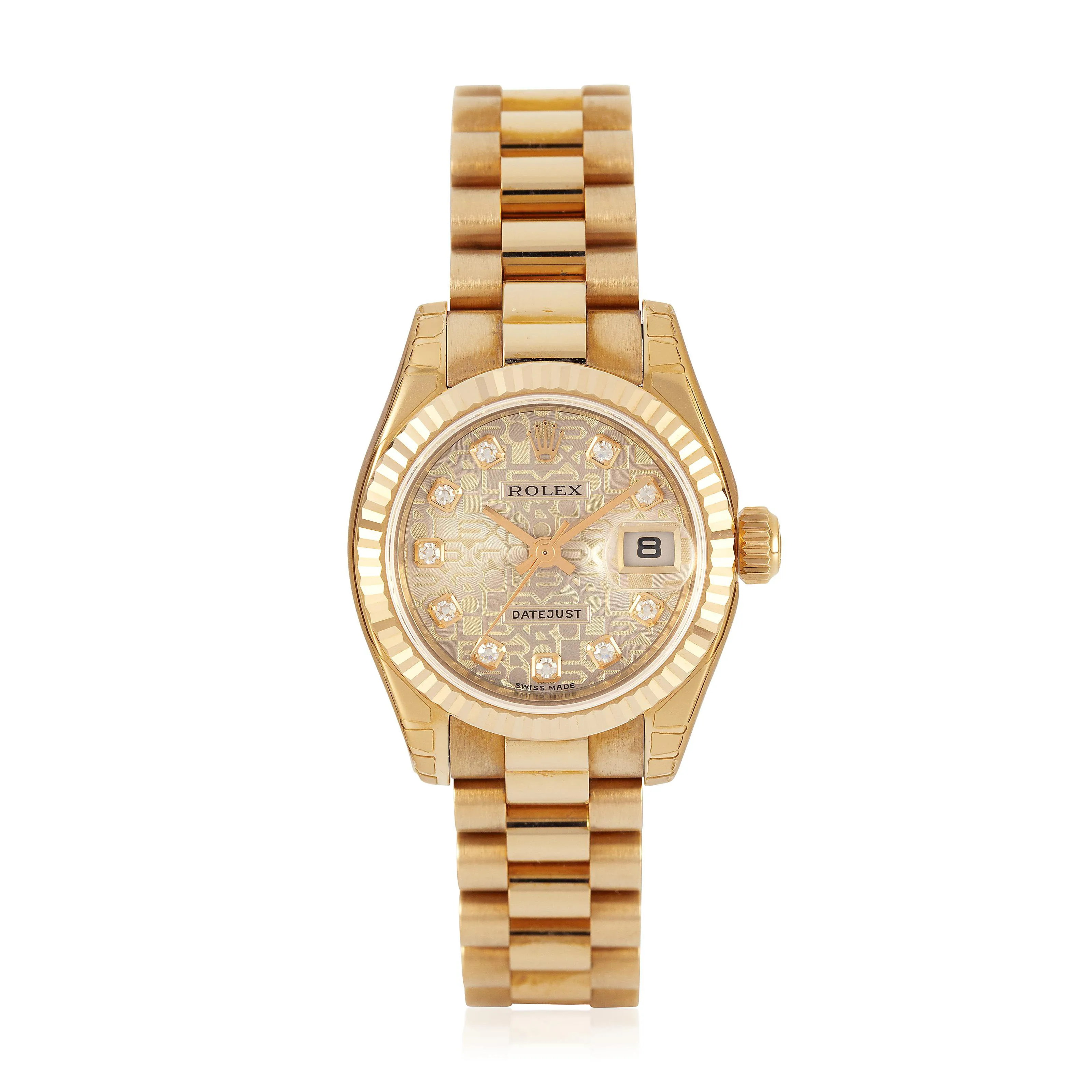 Rolex Lady-Datejust 179175 26mm Rose gold Gold