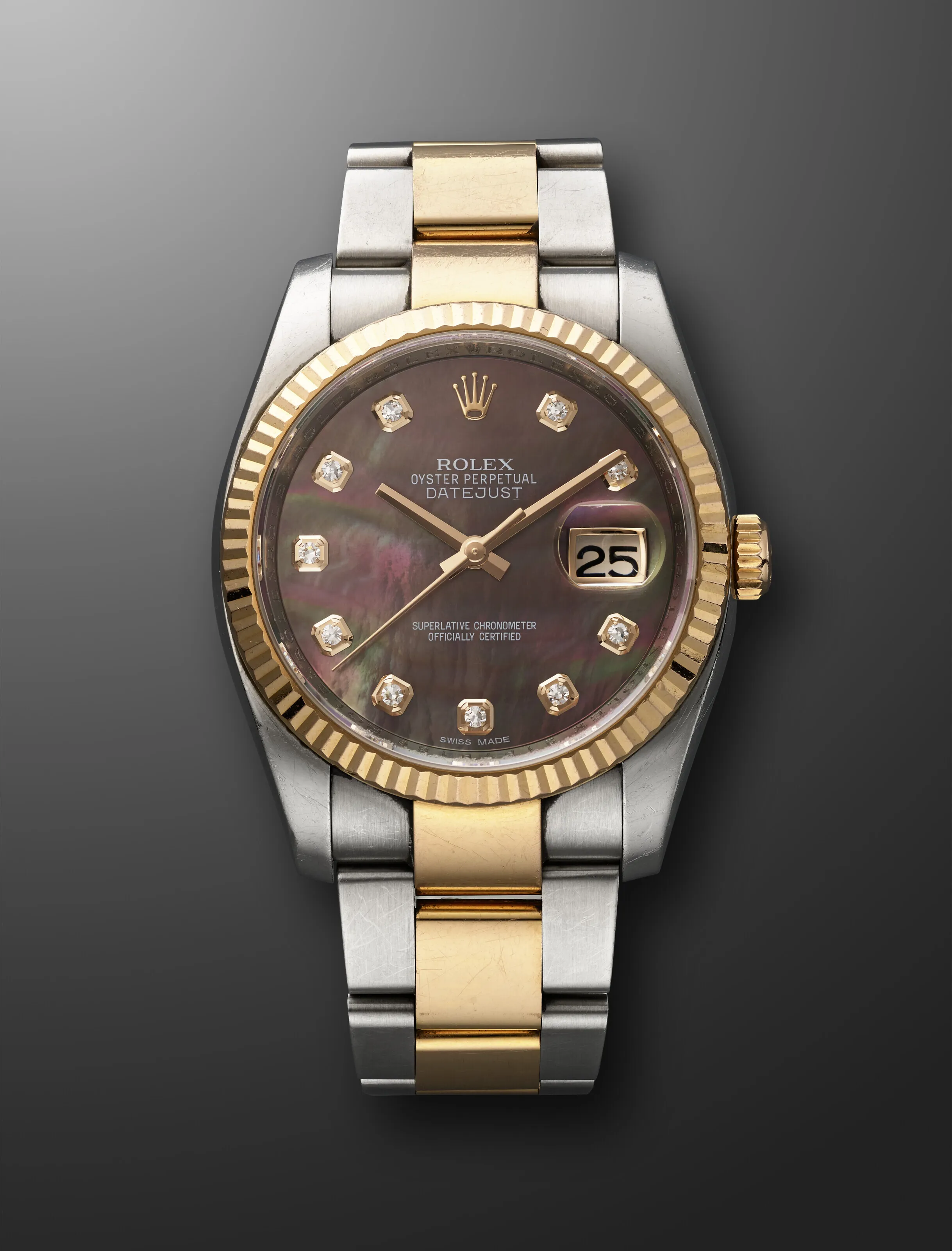 Rolex Datejust 36 116231 36mm Rose gold and Stainless steel Mother-of-pearl