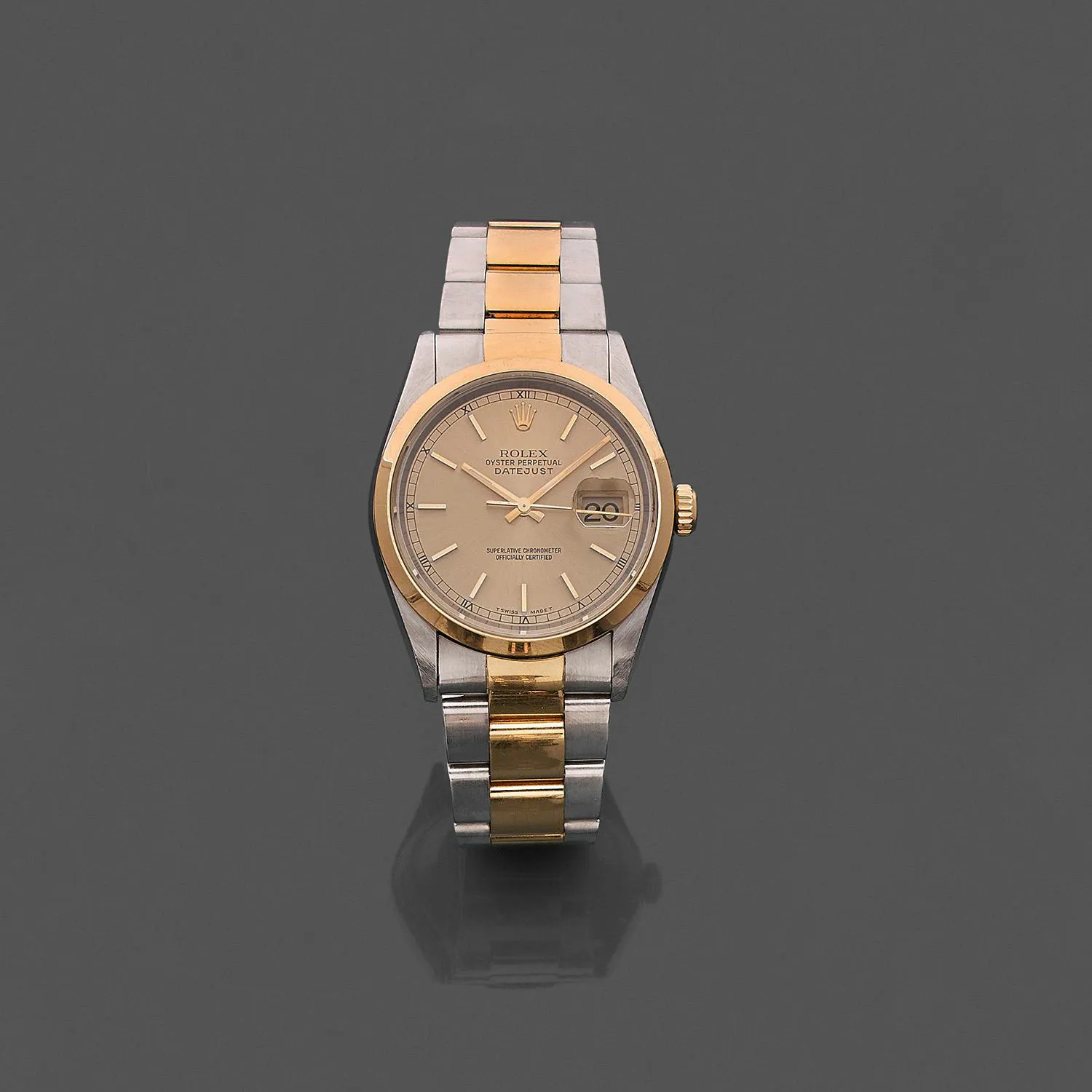 Rolex Datejust 36 16203 36mm Yellow gold and Stainless steel Gold