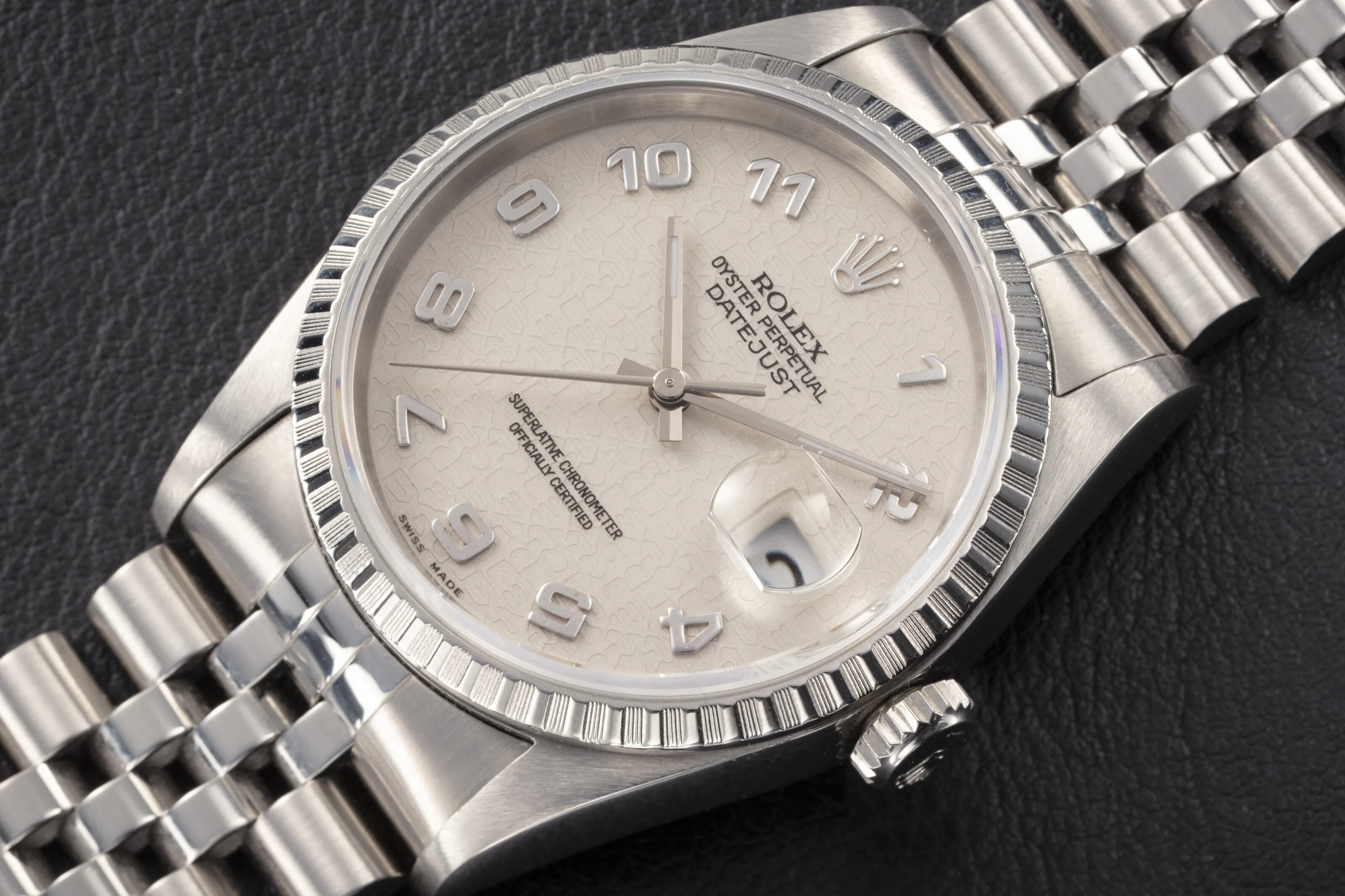 Rolex Datejust 36 16220 36mm Stainless steel White