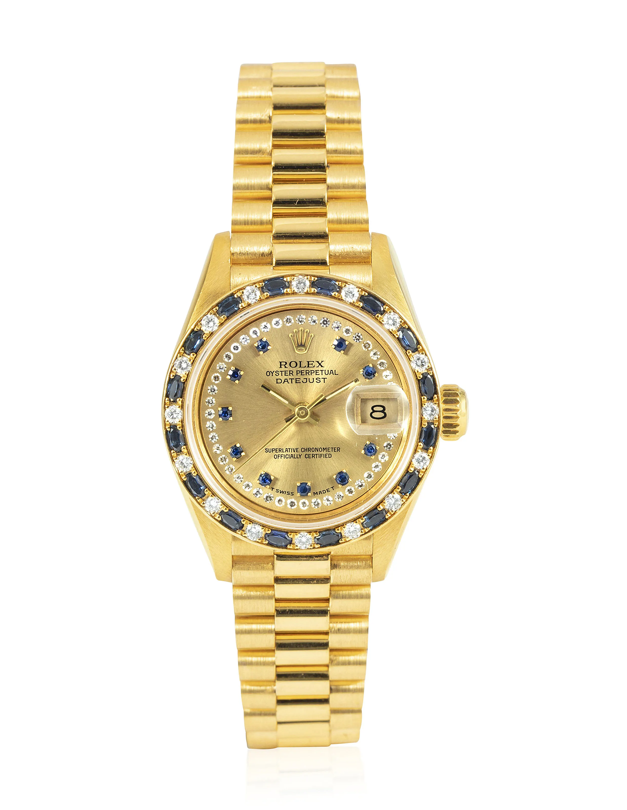 Rolex Lady-Datejust 69198 26mm Yellow gold and Diamond Diamond