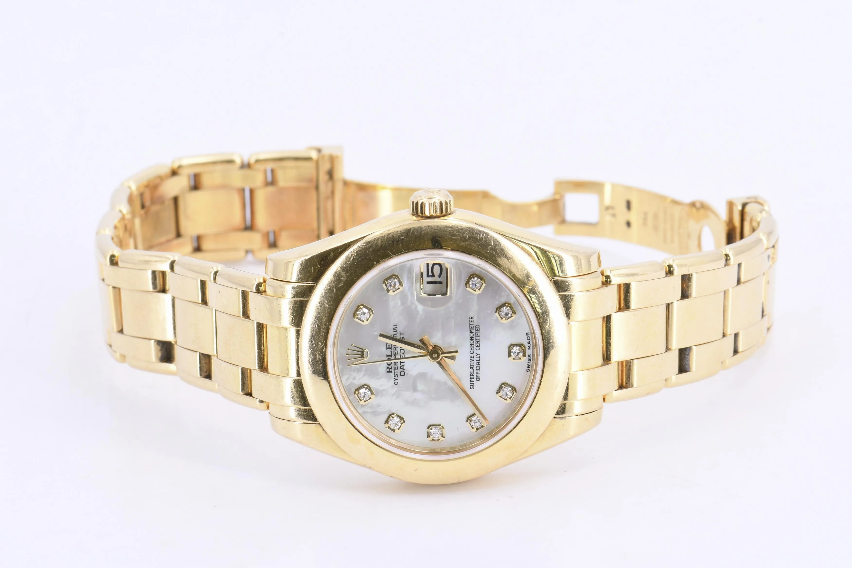 Rolex Datejust 31 81208 36mm Yellow gold Mother-of-pearl 1