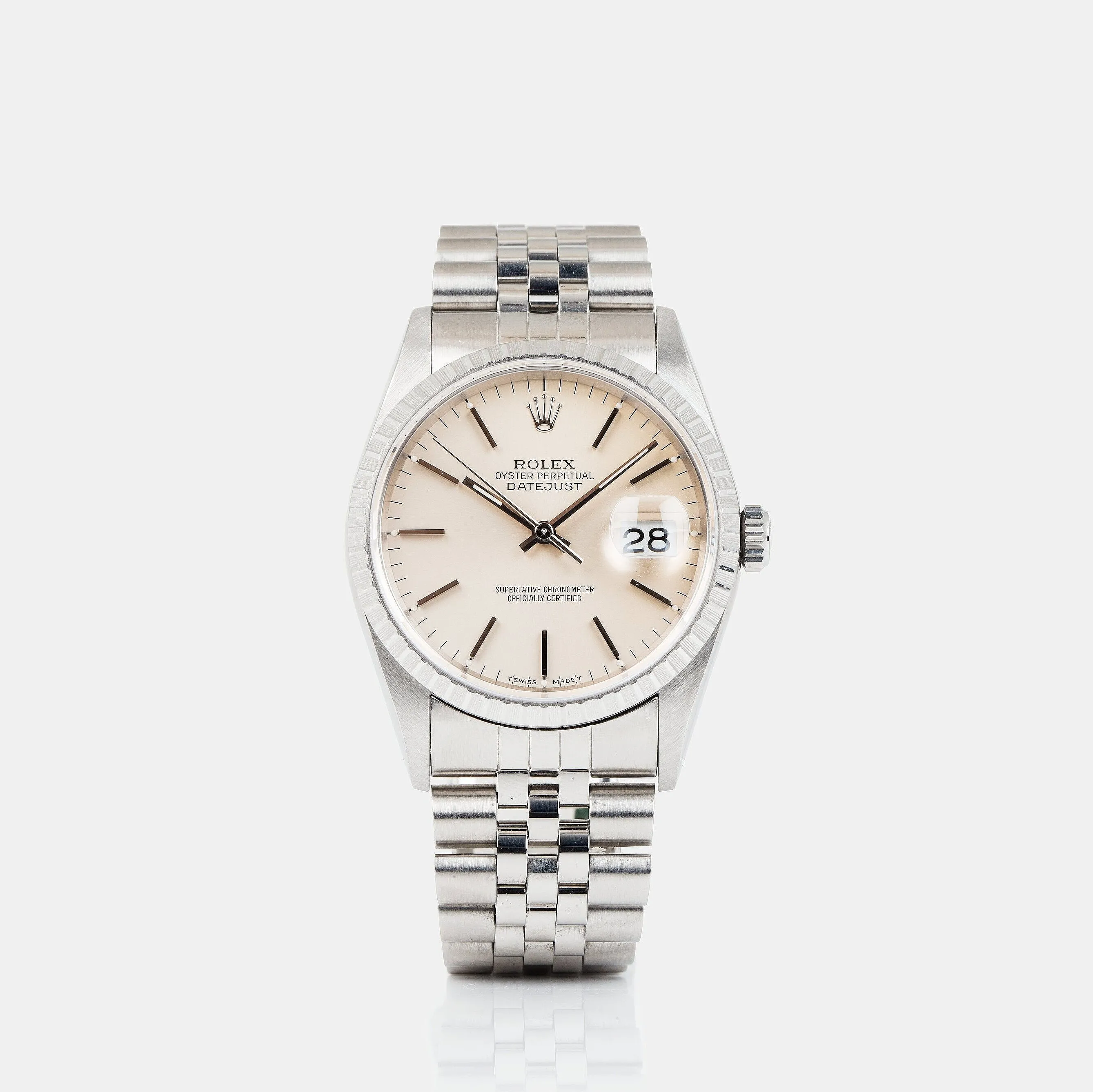 Rolex Datejust 36 16220 36mm Stainless steel Cream