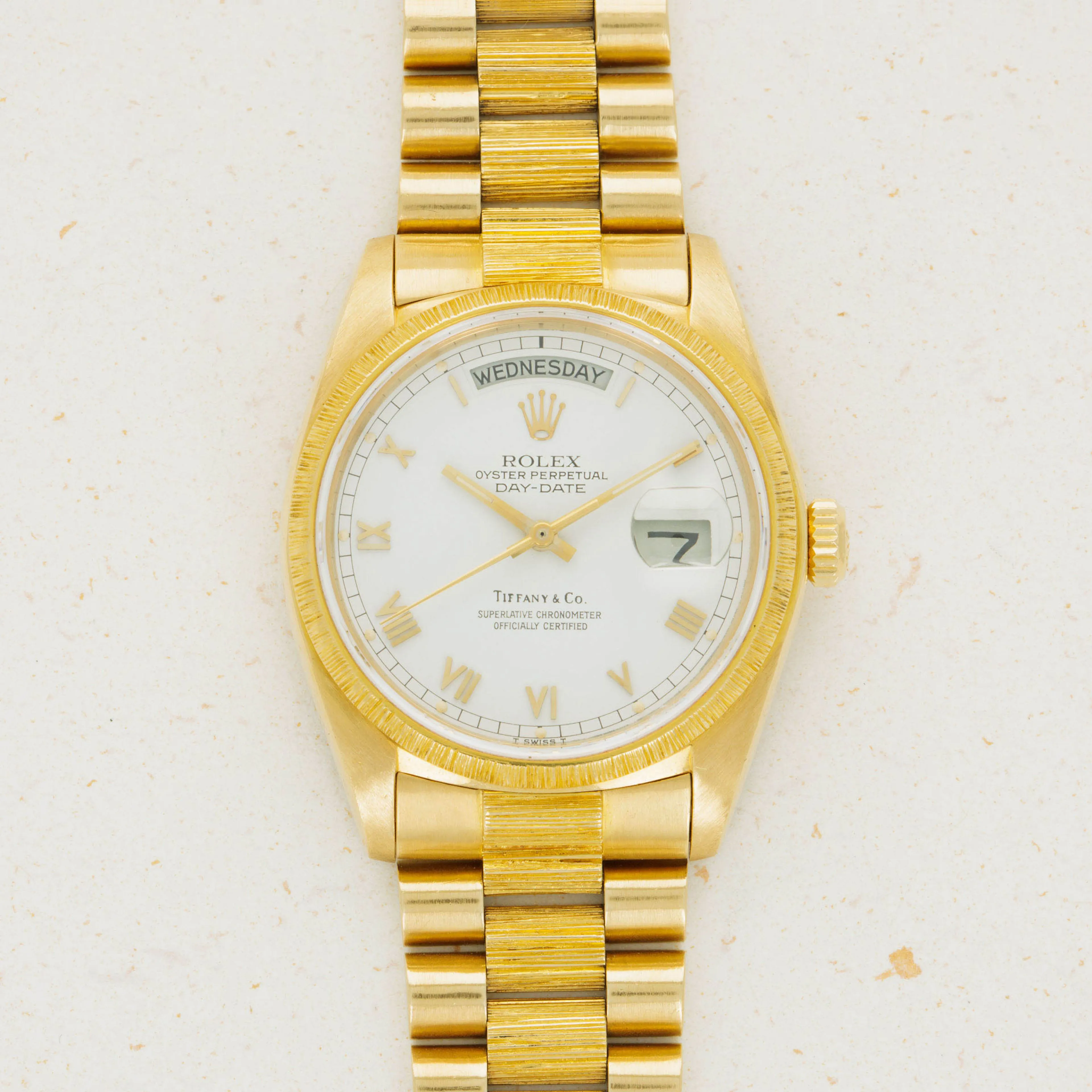 Rolex Day-Date 36 18078 36mm Yellow gold White