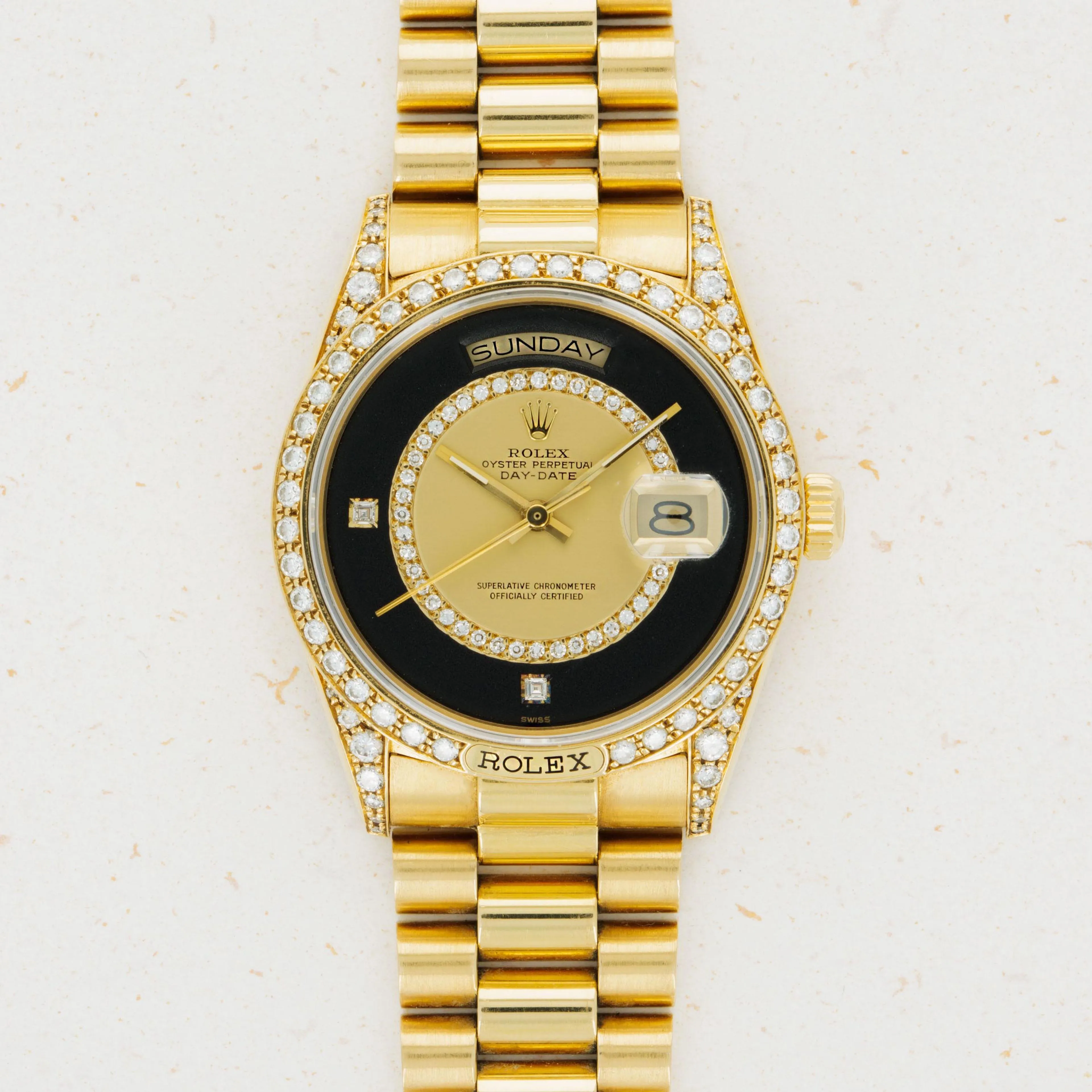 Rolex Day-Date 36 18138 36mm Yellow gold Champagne