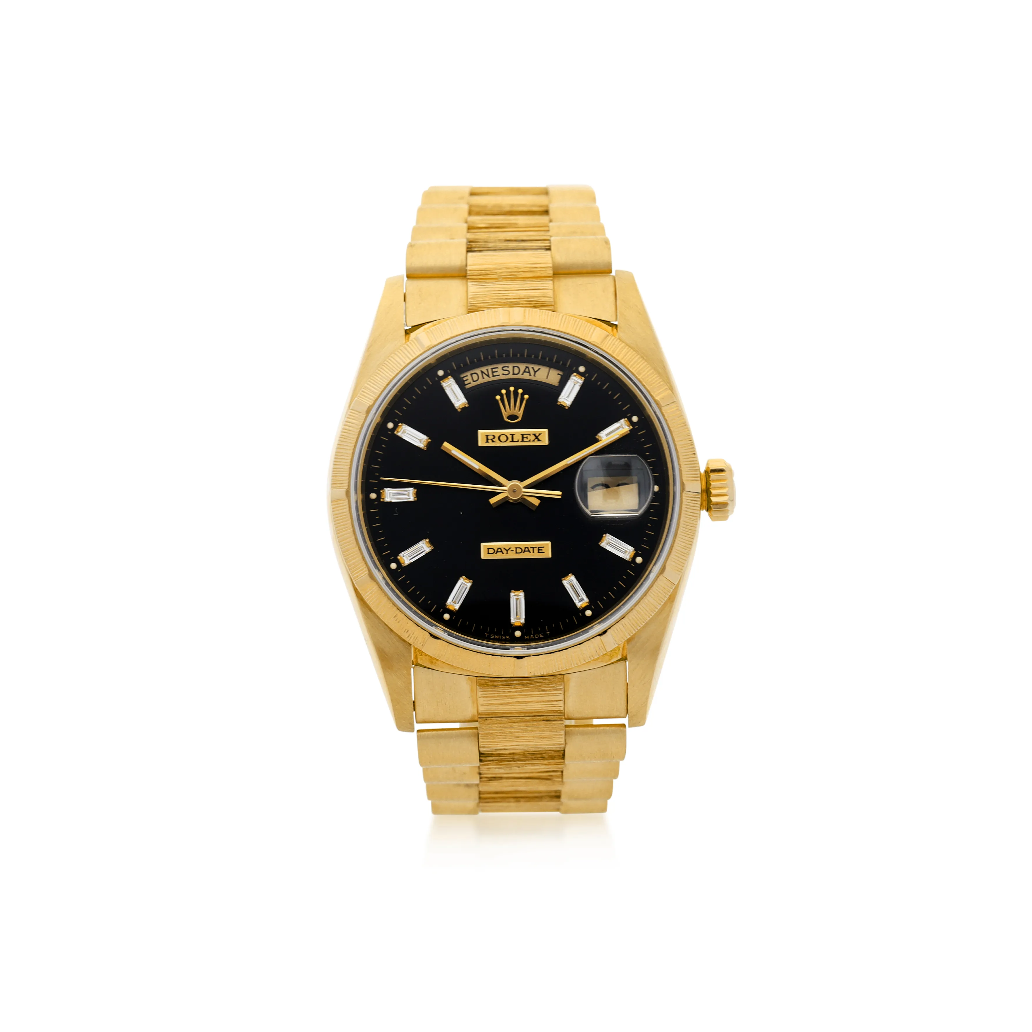 Rolex Day-Date 36 18248 35mm Yellow gold Black