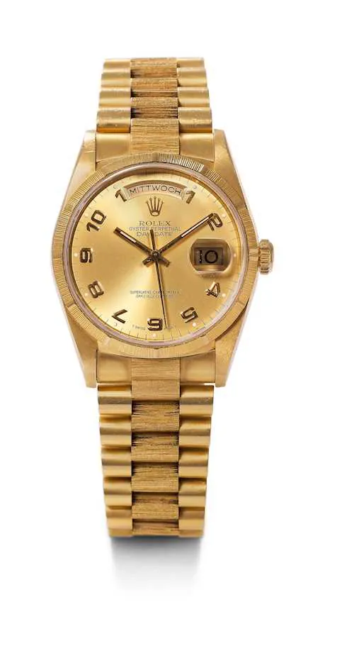 Rolex Day-Date 36 18248 36mm Yellow gold Champagne