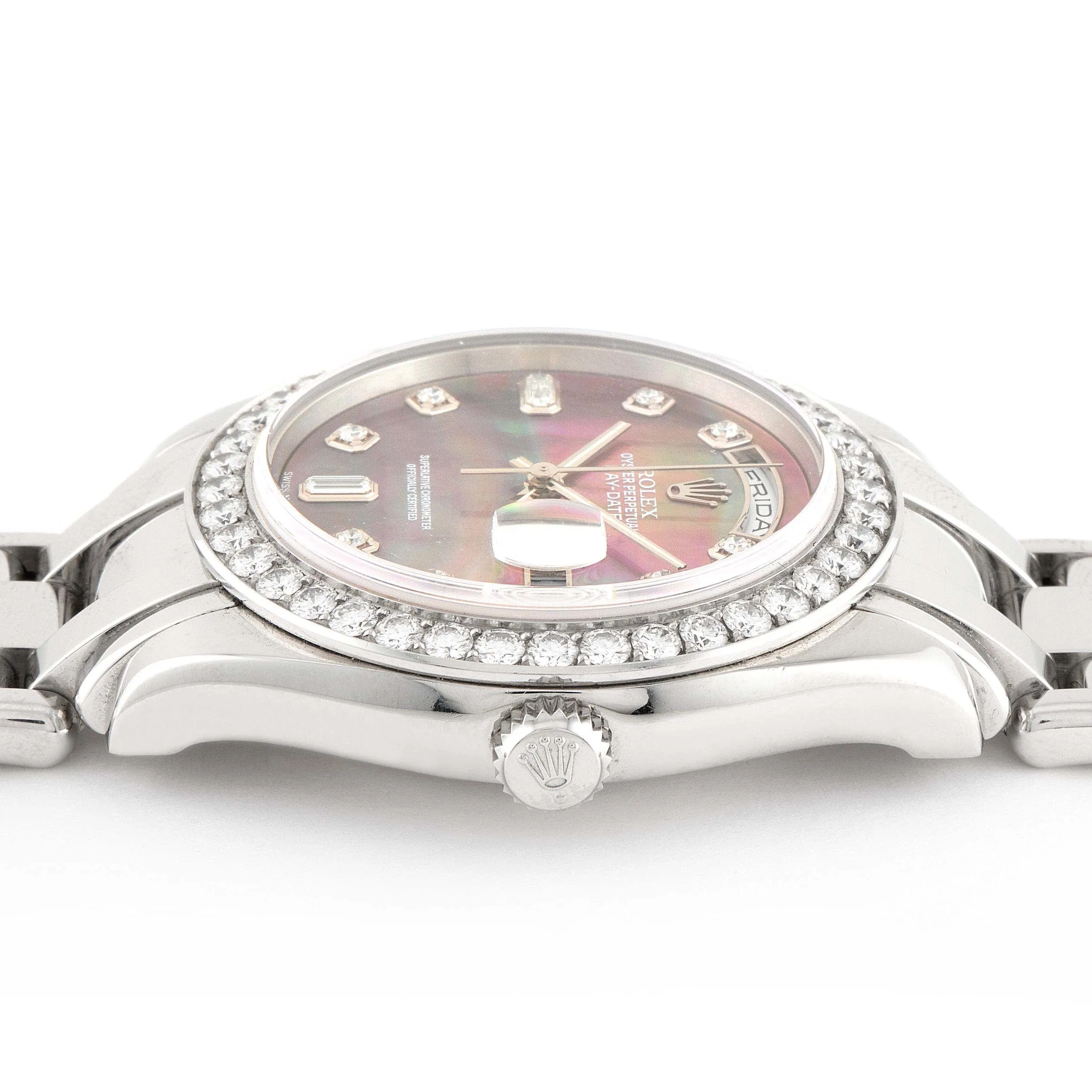 Rolex Day-Date 18946 36mm Platinum Mother-of-pearl 2