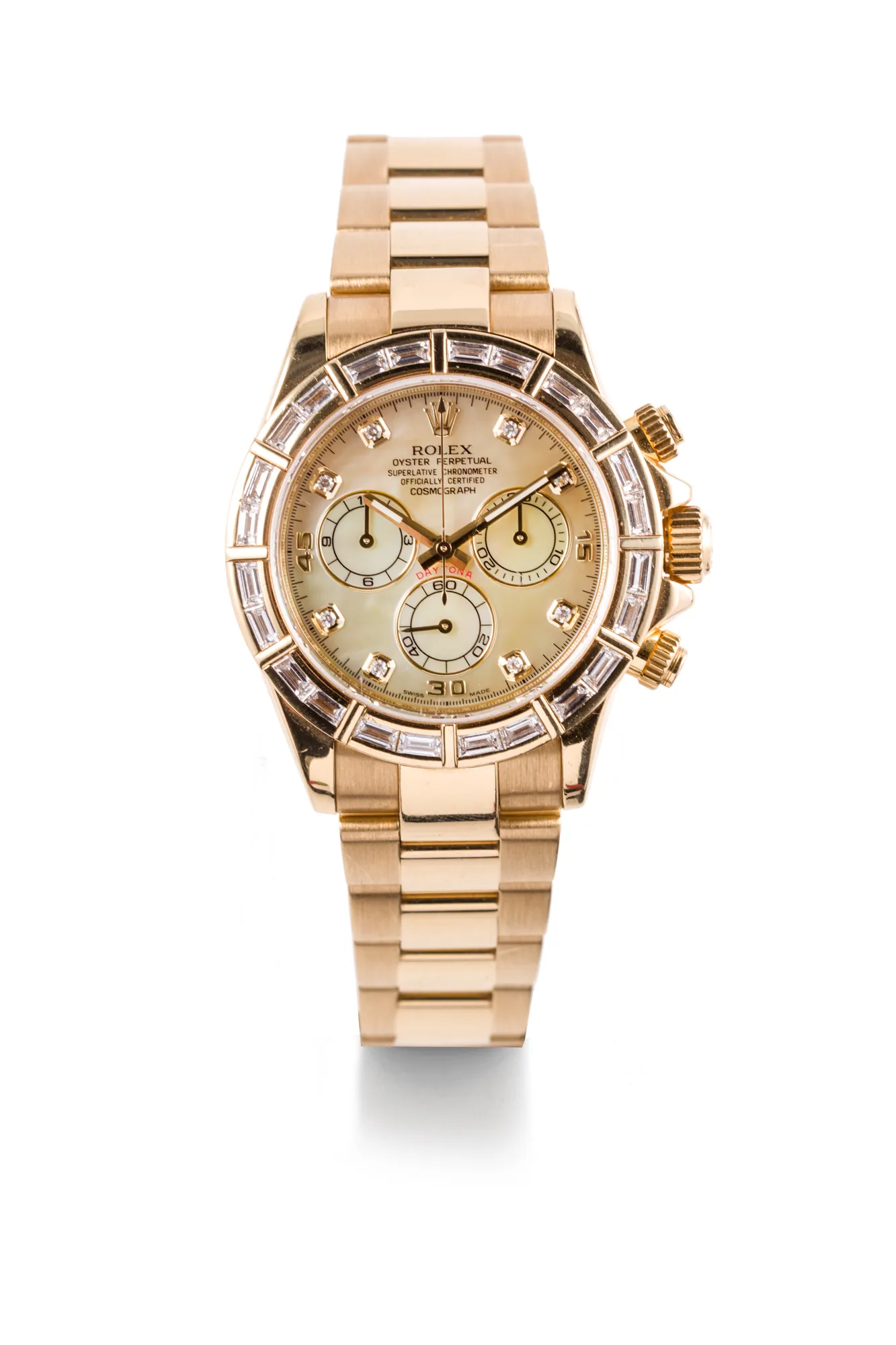 Rolex Daytona 116568 40mm Yellow gold Mother-of-pearl