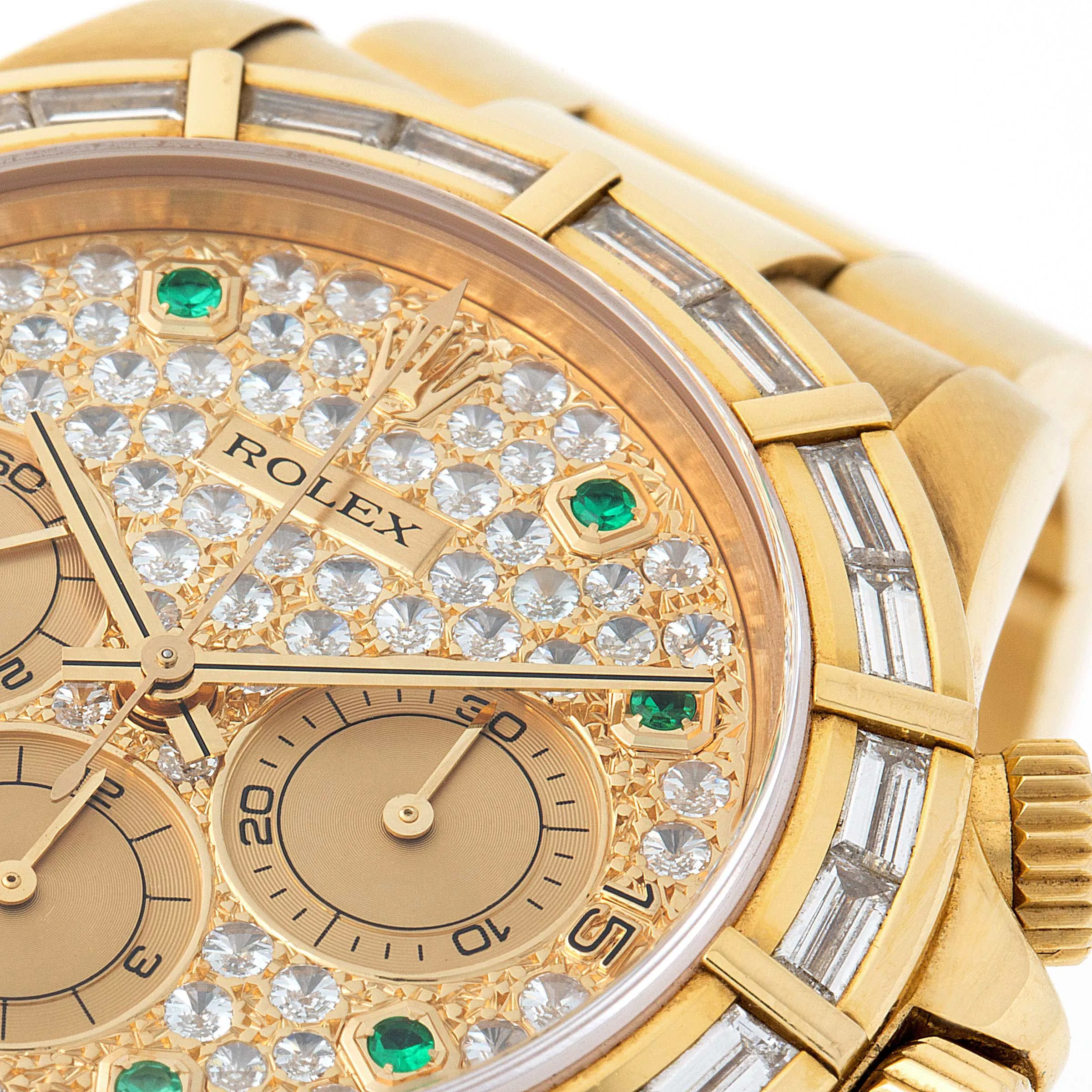 Rolex Daytona 16568 40mm Yellow gold Emerald 3