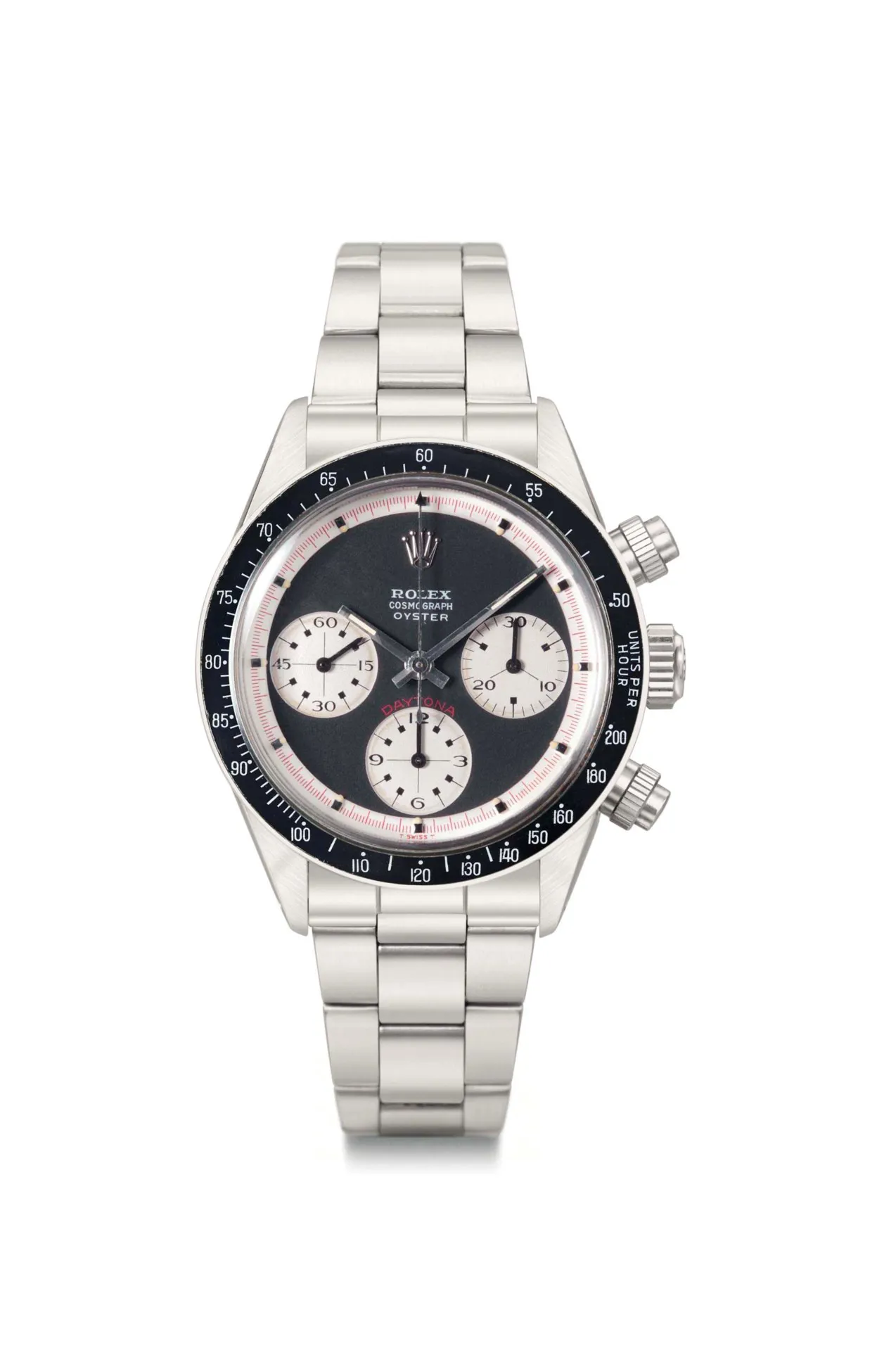 Rolex Daytona 6263/6239 37.5mm Stainless steel Black