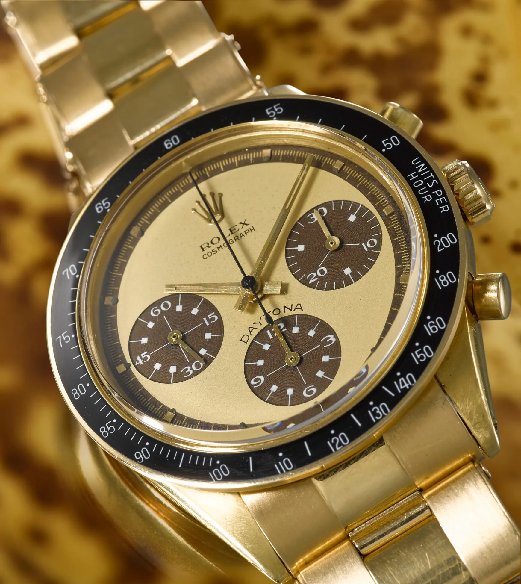 Rolex Daytona 6264 37.5mm Yellow gold Lemon 2