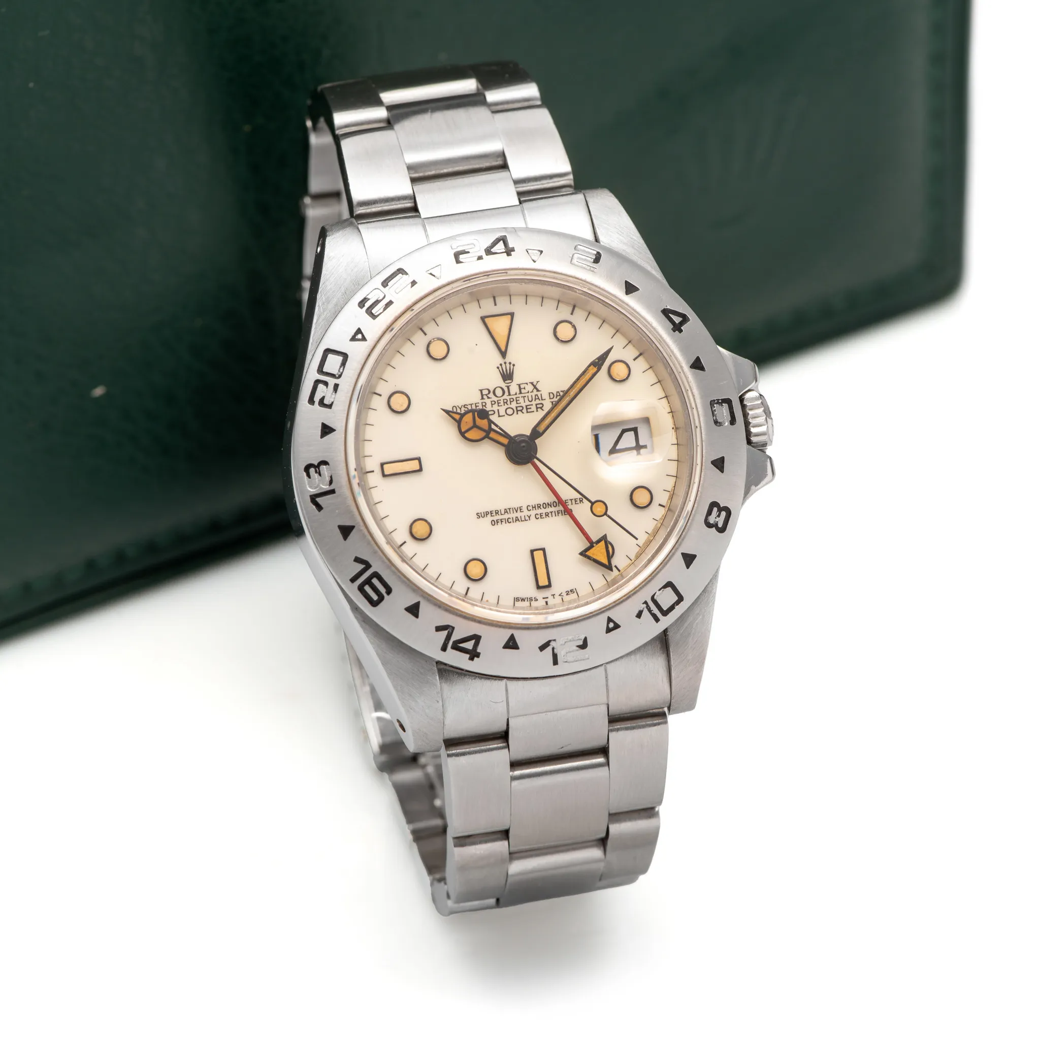 Rolex Explorer II 16550 39mm Stainless steel White