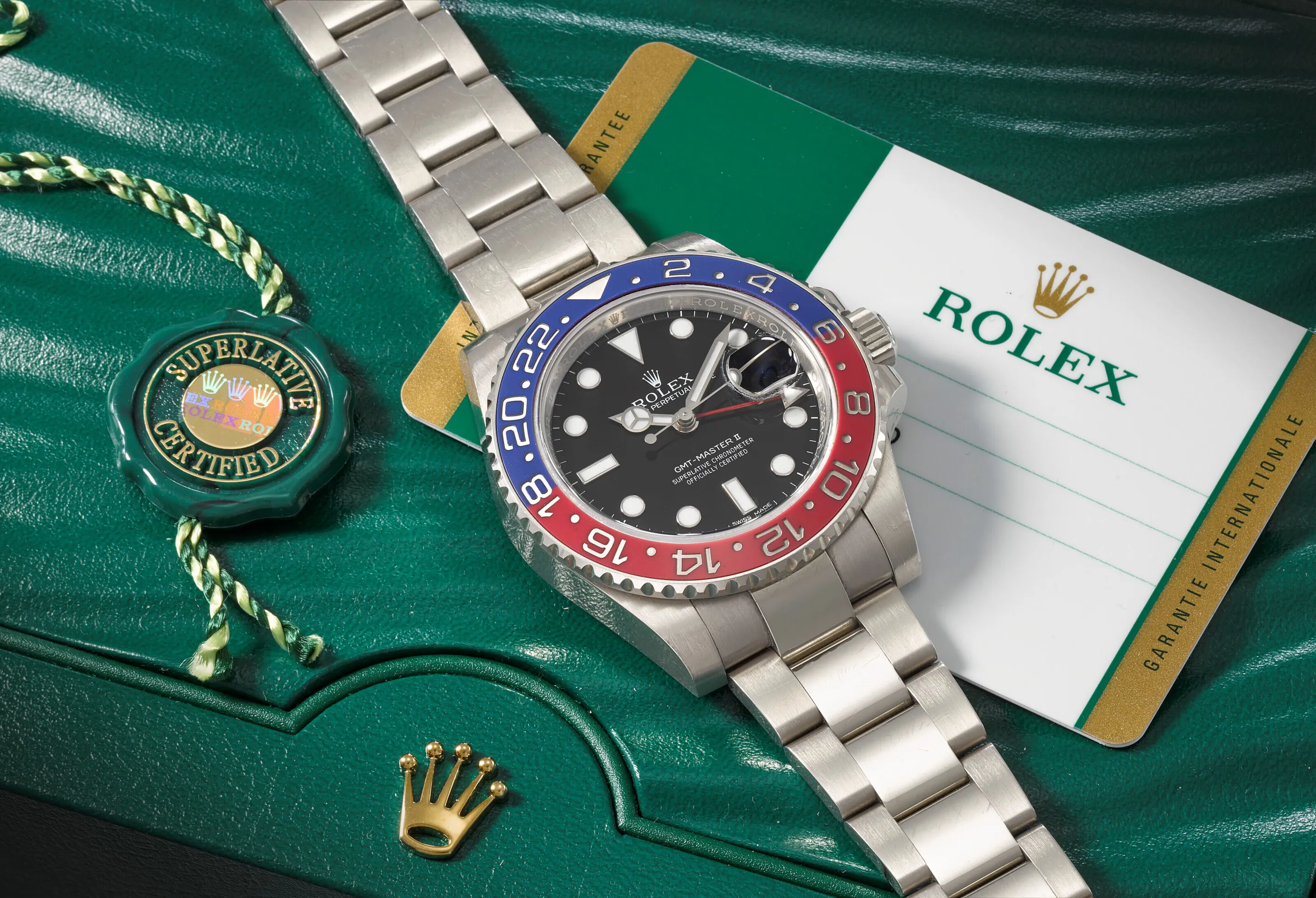 Rolex GMT-Master II 116719BLRO 40mm White gold Black 2