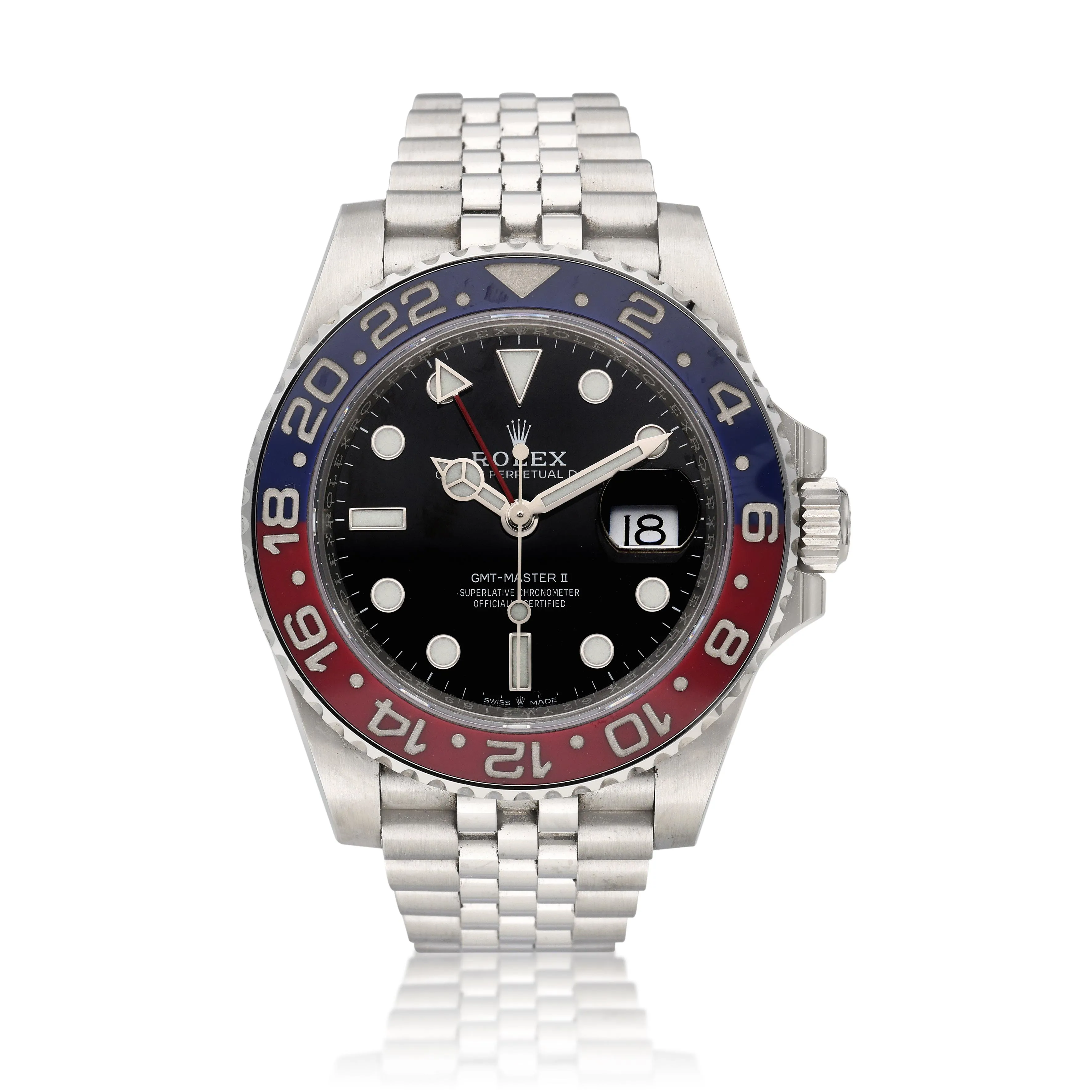 Rolex GMT-Master II 126710 40mm Stainless steel Black 0