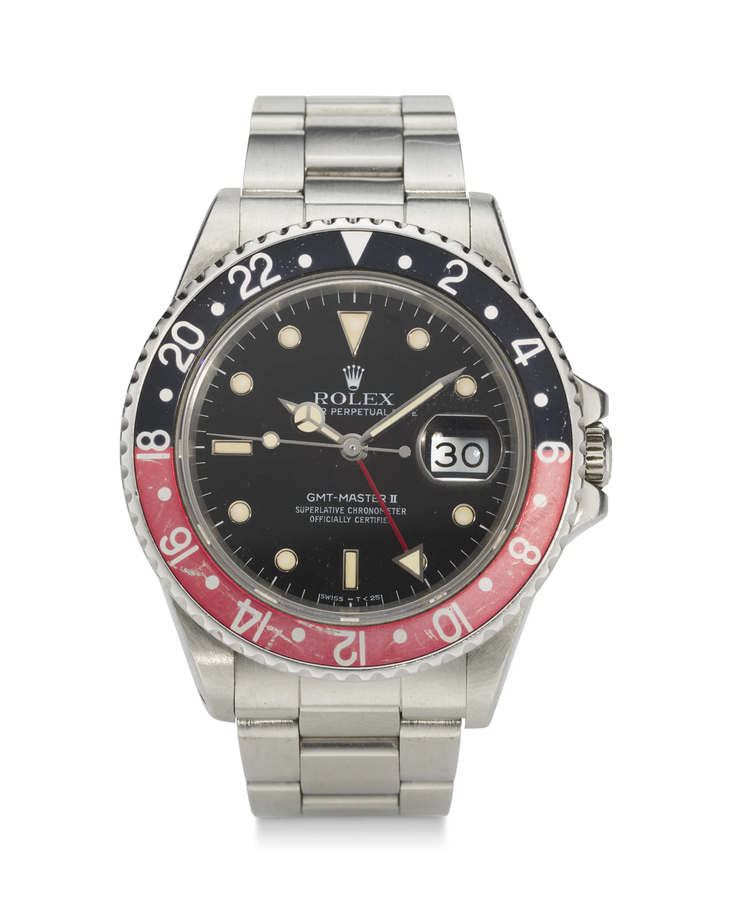 Rolex GMT-Master II 16760 40mm Stainless steel Black