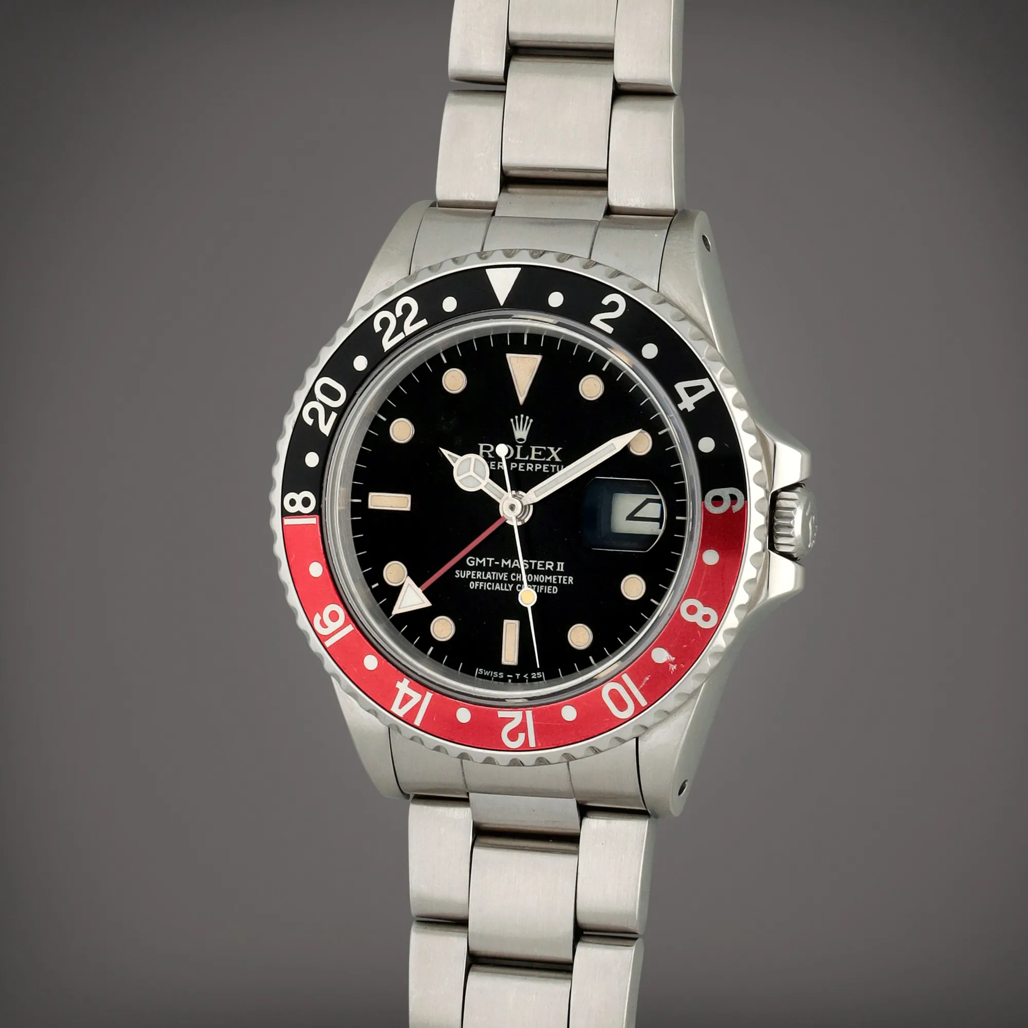 Rolex GMT-Master II 16760 40mm Stainless steel Black