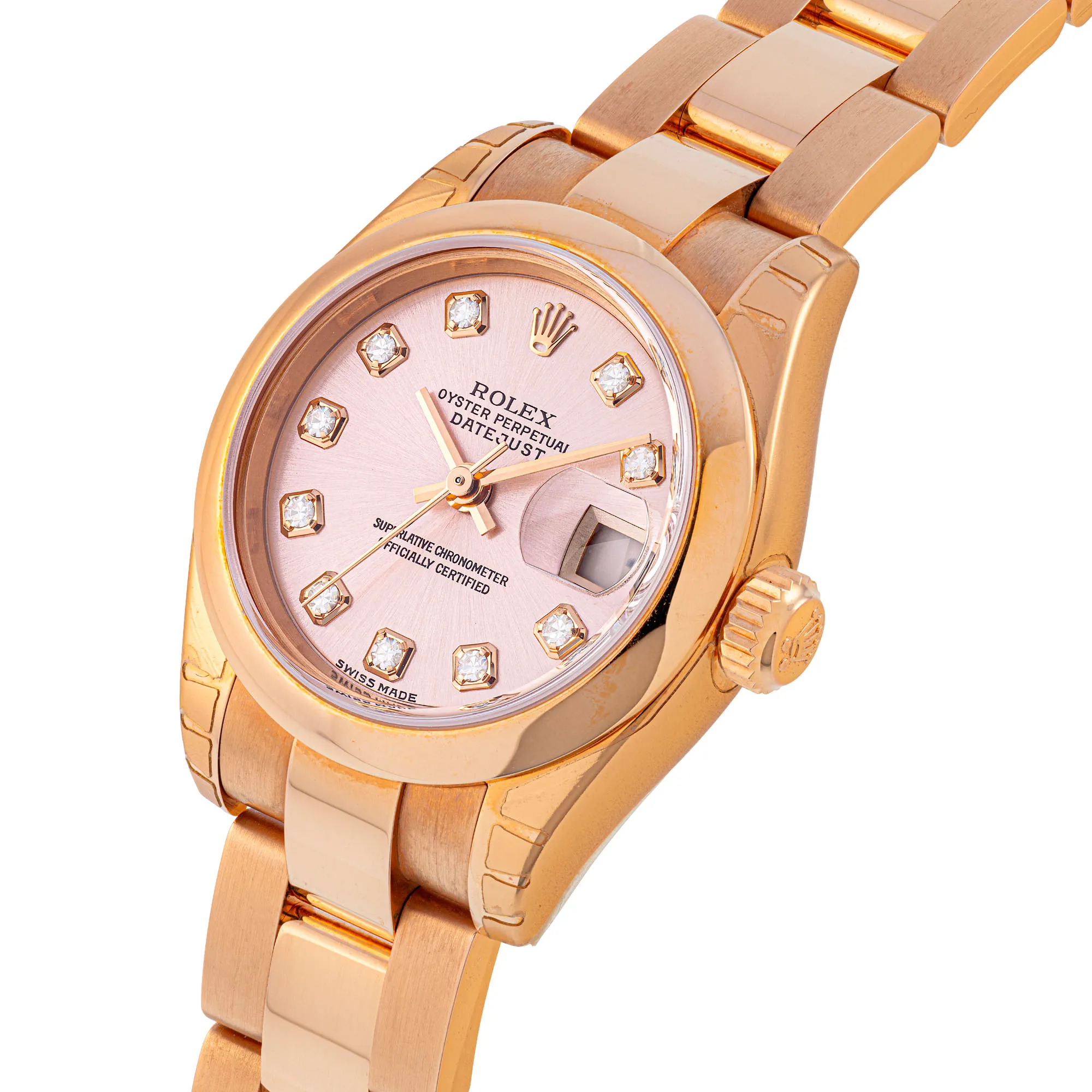 Rolex Lady-Datejust 179165 26mm Rose gold Rose