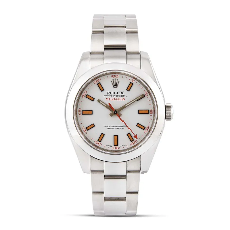 Rolex Milgauss 116400 40mm Stainless steel White