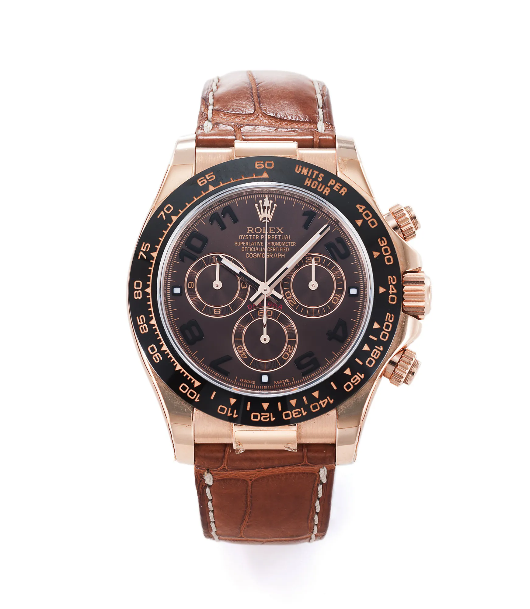 Rolex Daytona 116515 40mm Rose gold Black