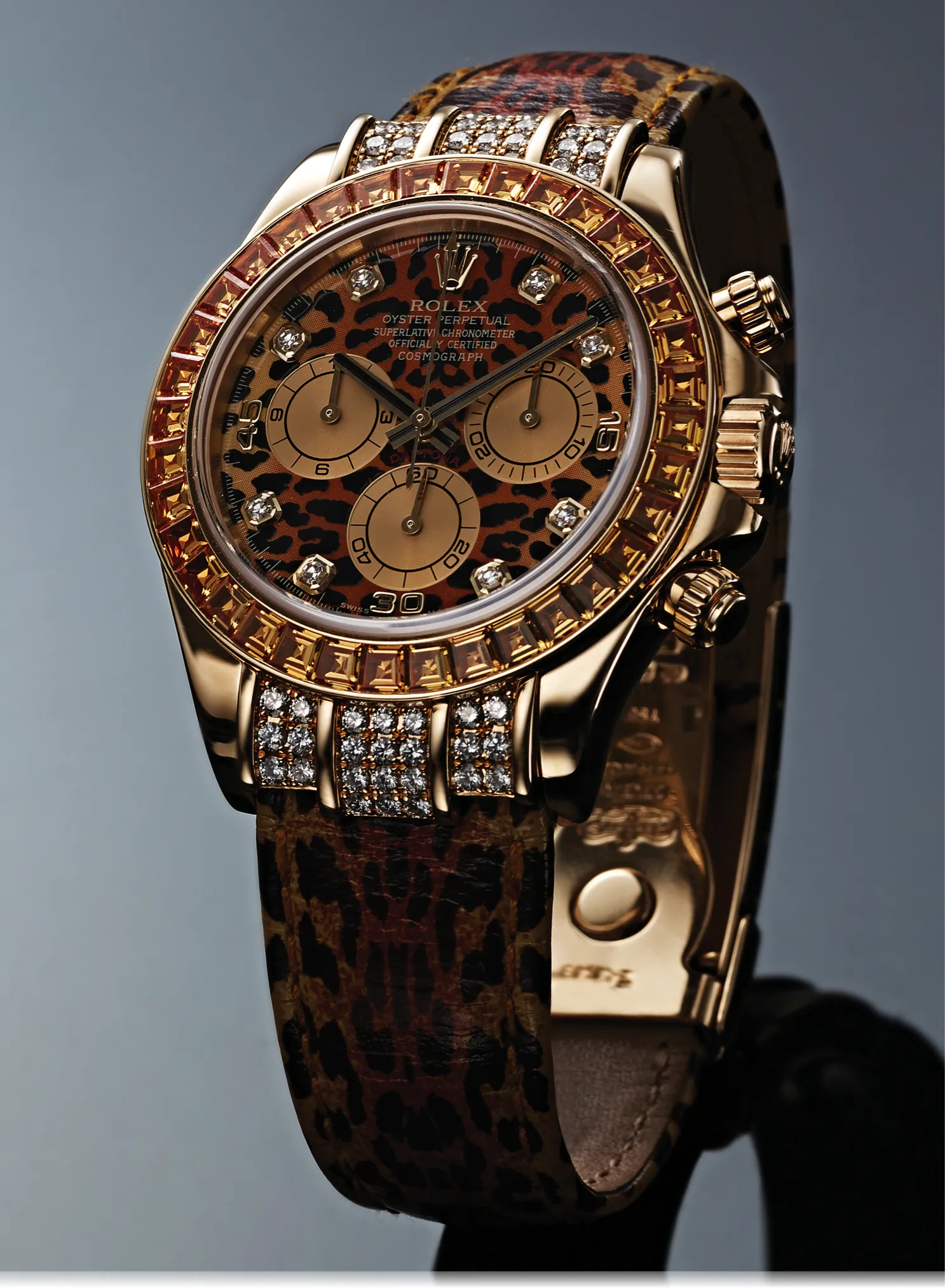 Rolex Daytona 116598 40mm Yellow gold Brown