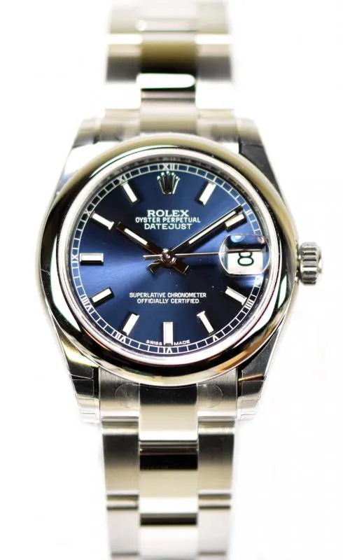 Rolex Oyster Perpetual 126200 36mm Stainless steel Blue