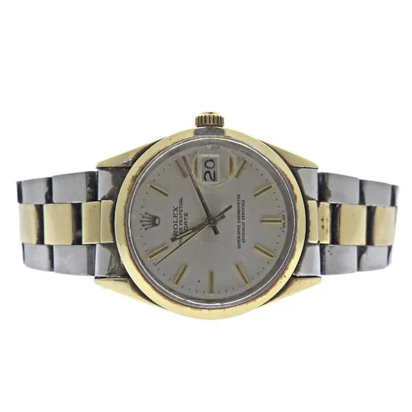 Rolex Oyster Perpetual 1550 34mm Yellow gold and Stainless steel