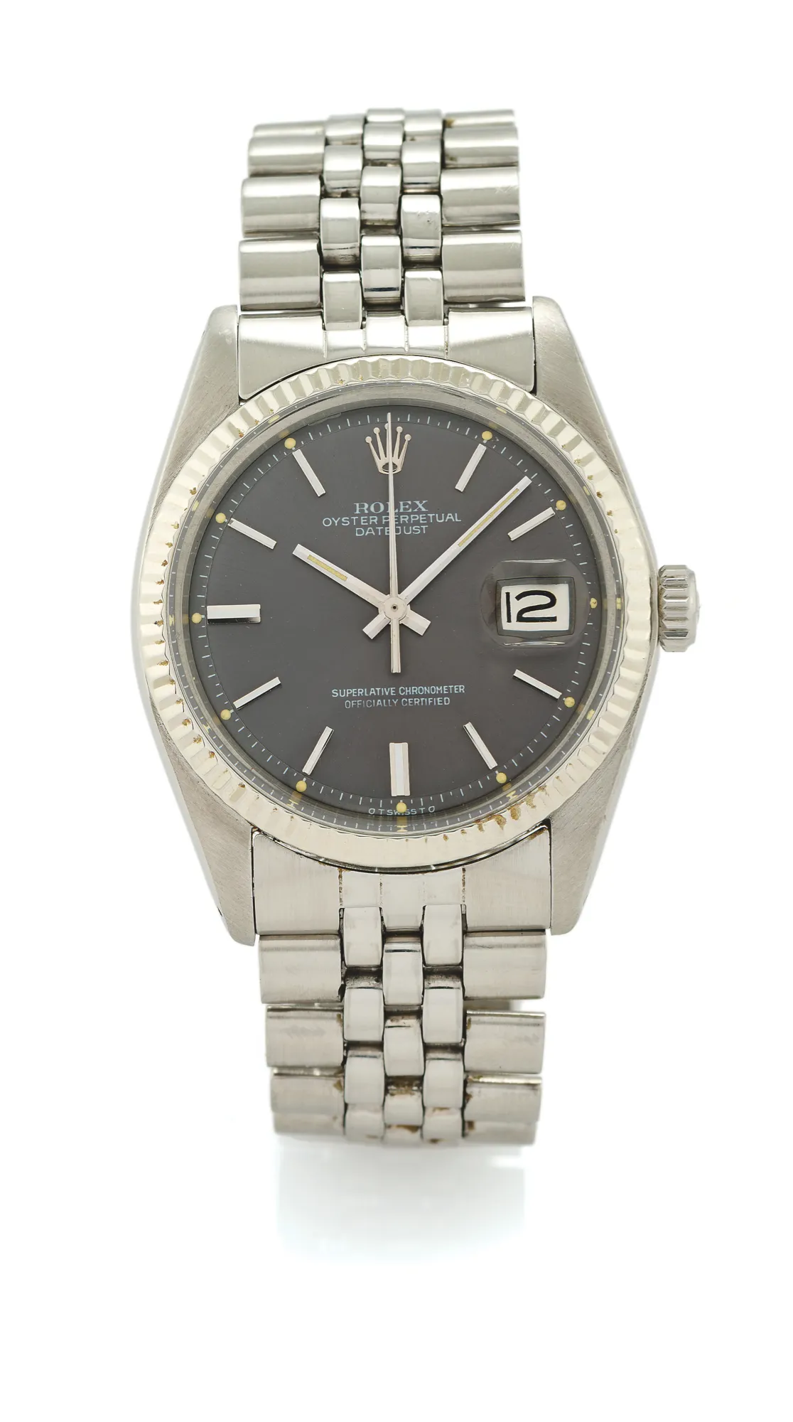 Rolex Datejust 36 1601 35.5mm Stainless steel Gray