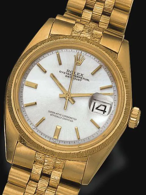 Rolex Datejust 36 1601 35mm Yellow gold Champagne