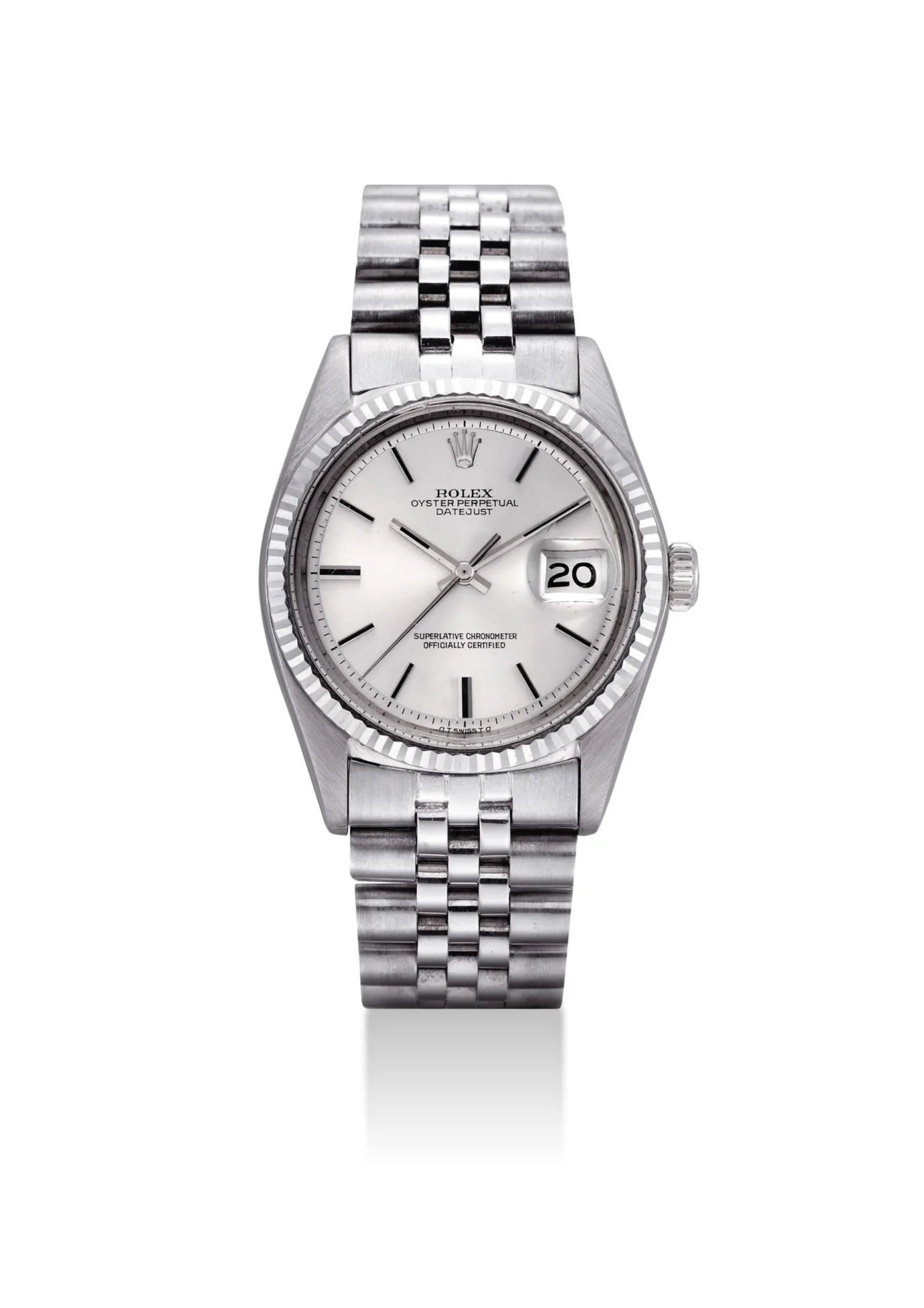 Rolex Datejust 36 1601 36mm White gold Silver