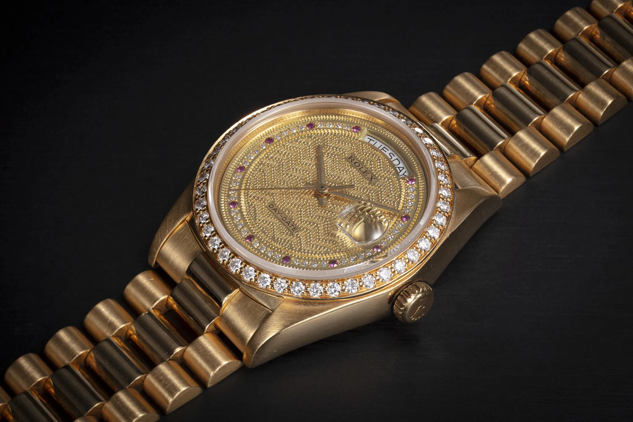 Rolex Day-Date 36 18048 36mm Yellow gold Champagne