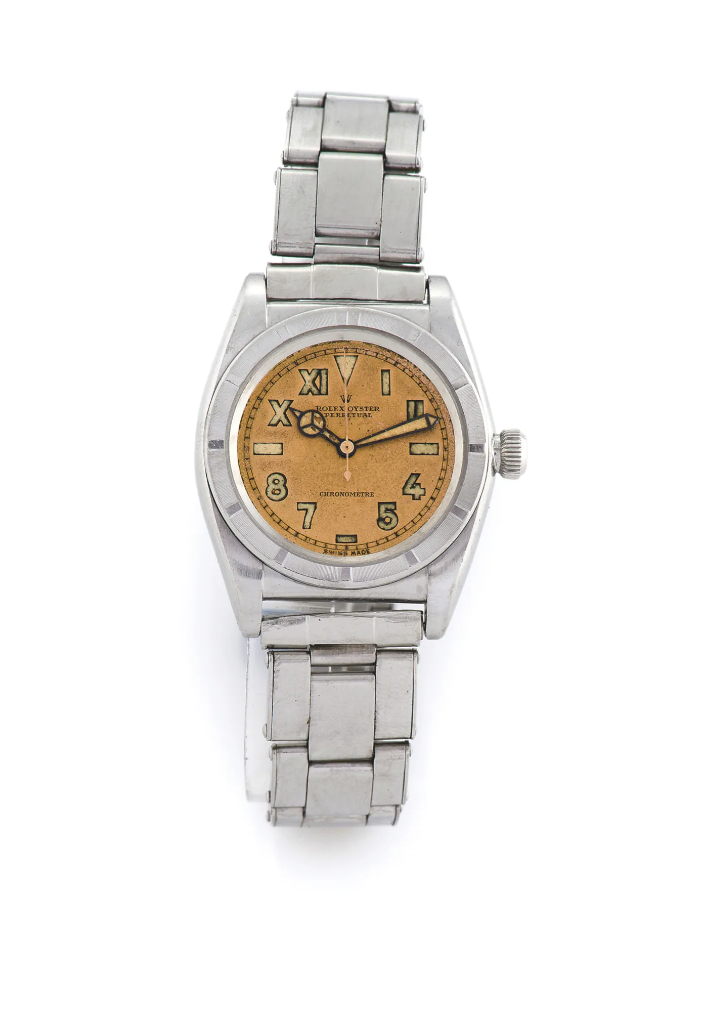 Rolex Oyster Perpetual 3372 32mm Stainless steel Gilt dial