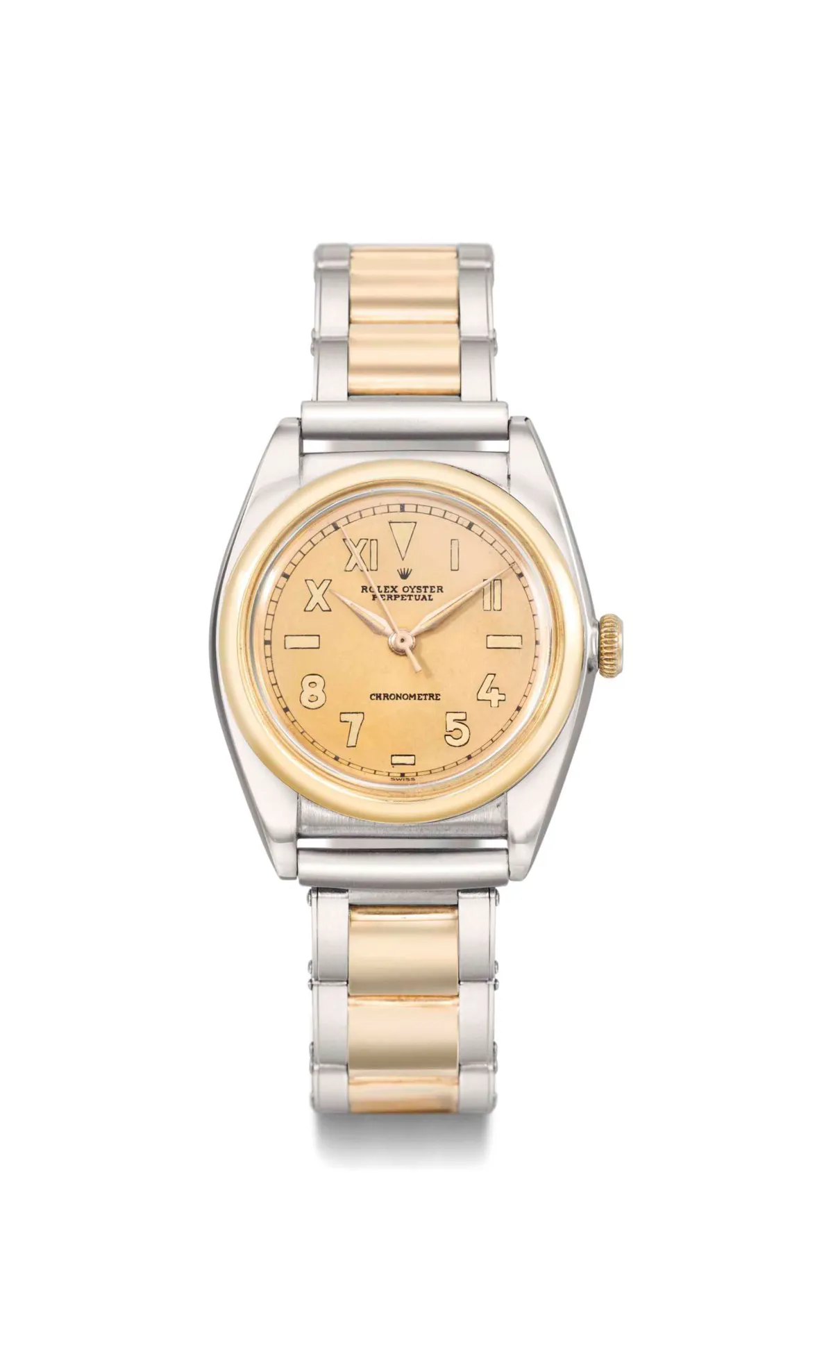 Rolex Oyster Perpetual 3372 33mm Stainless steel Rose