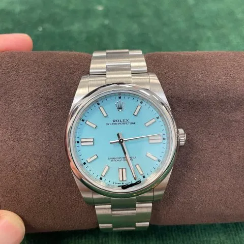 Rolex Oyster Perpetual 41 124300 41mm Stainless steel Blue