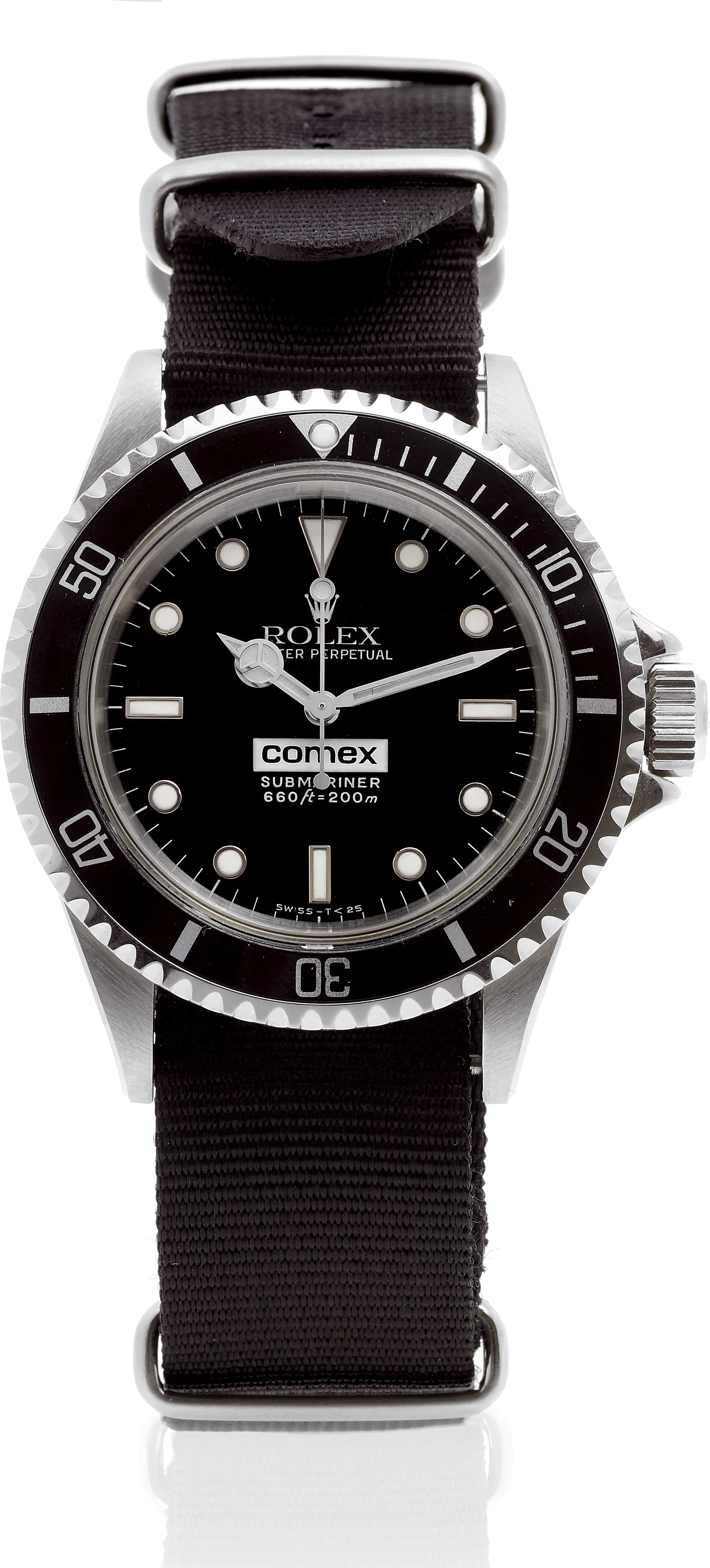 Rolex Submariner 5513 40mm Stainless steel Black