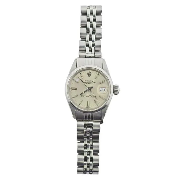 Rolex Oyster Perpetual Lady Date 6516 24mm Stainless steel Silver