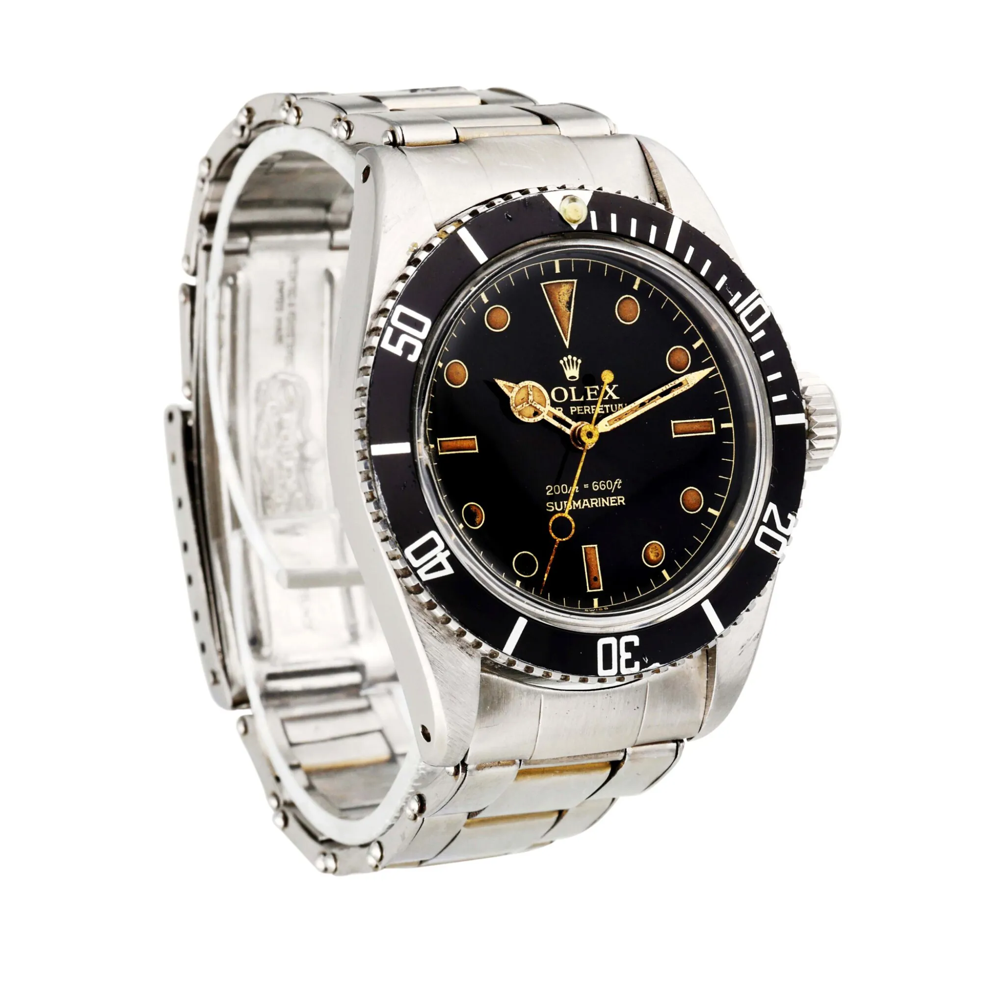 Rolex Submariner 6538 38mm Stainless steel Black 4