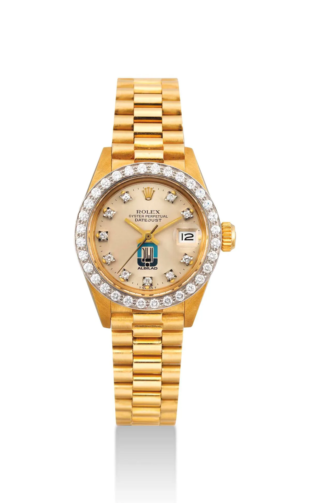 Rolex Lady-Datejust 6913 26mm Yellow gold Silver