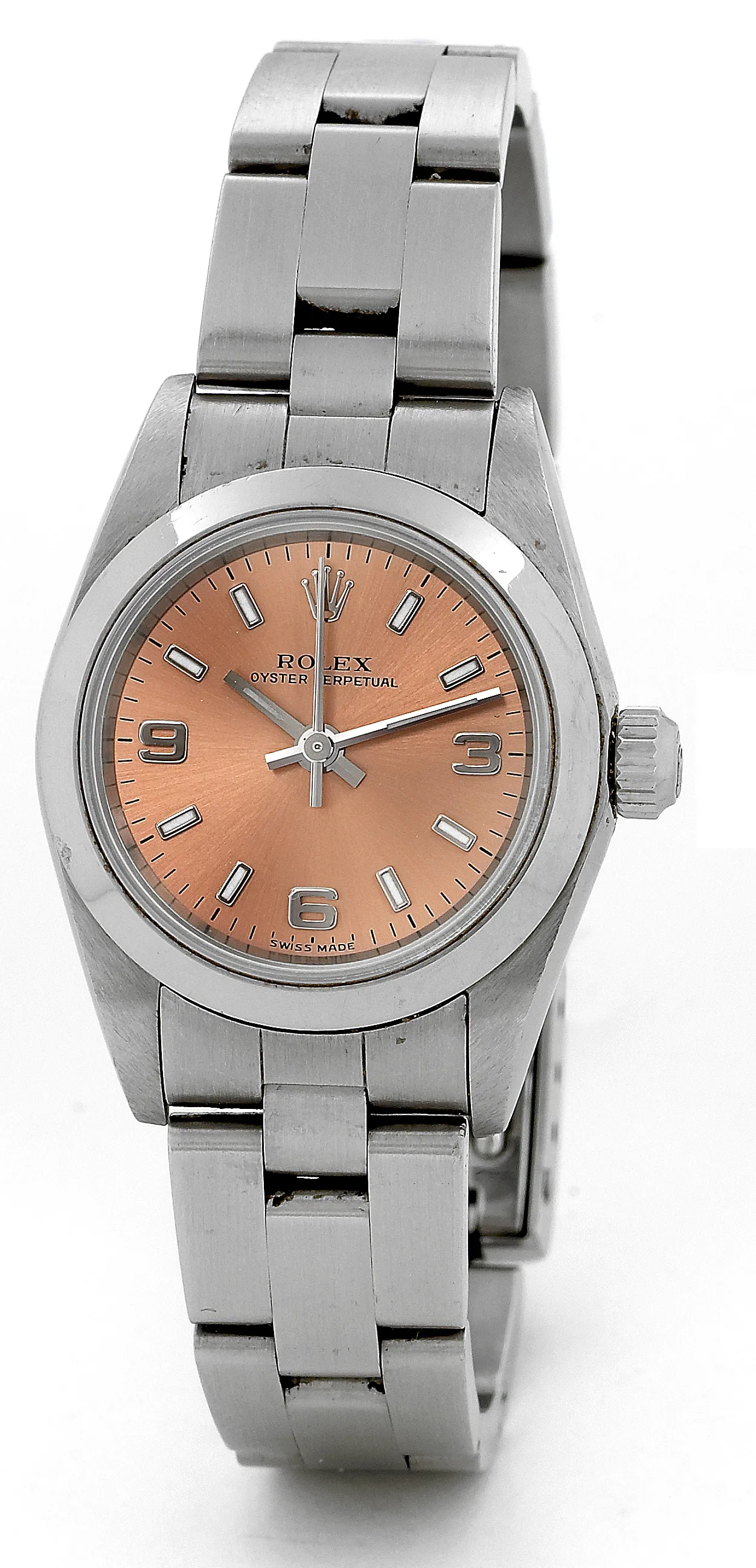 Rolex Oyster Perpetual 76080 24mm Stainless steel Rose