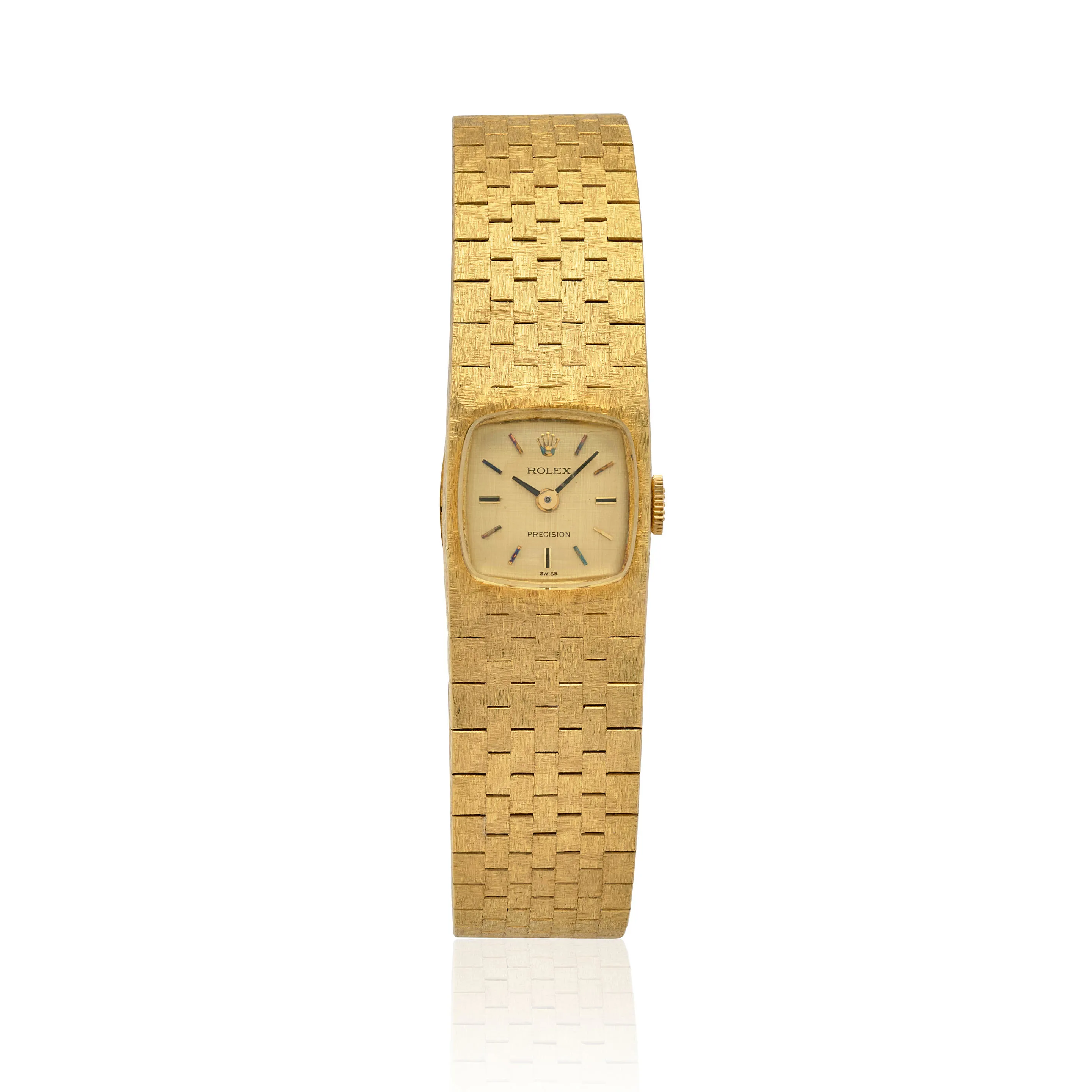 Rolex Precision 2638 15mm Yellow gold Champagne