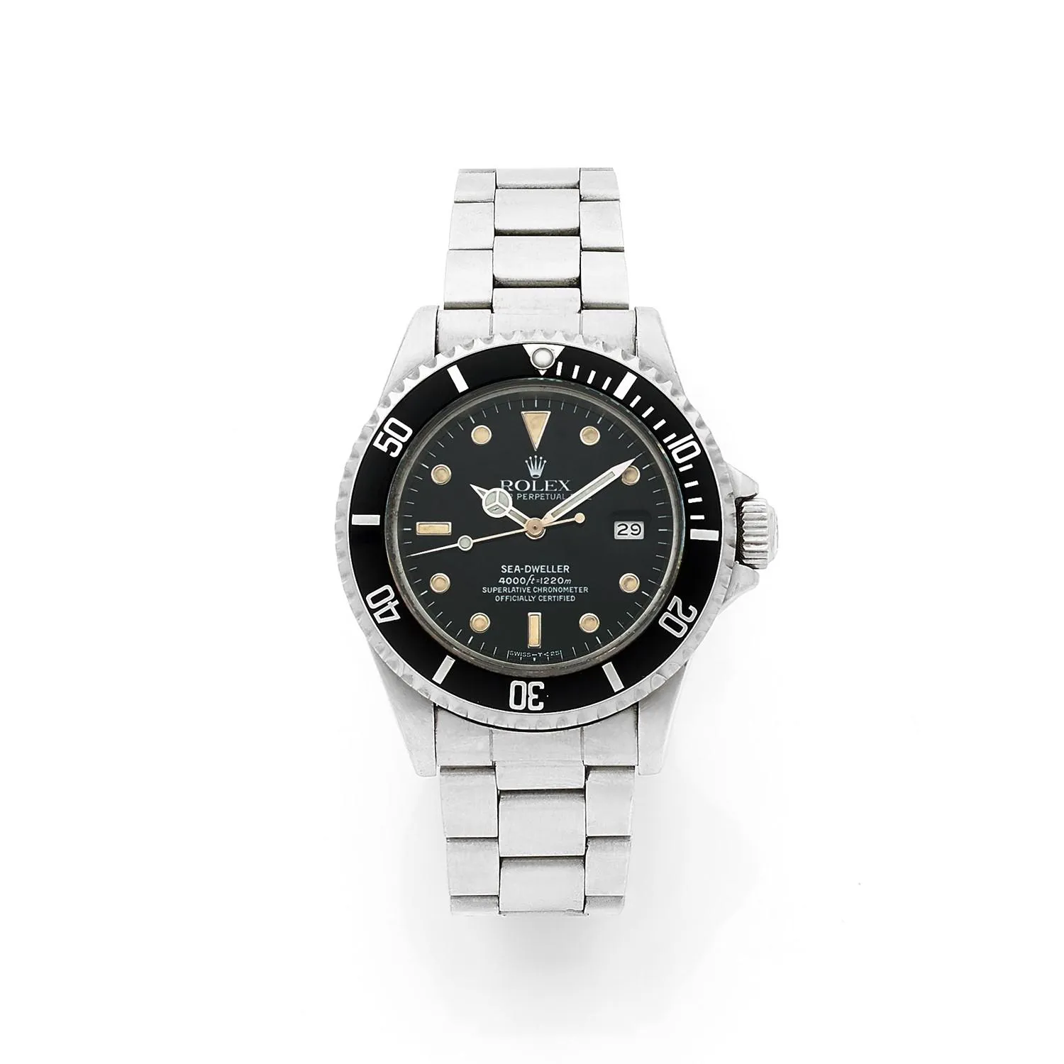 Rolex Sea-Dweller 16660 40mm Stainless steel Black