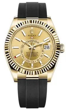 Rolex Sky-Dweller 326238 42mm Yellow gold Champagne