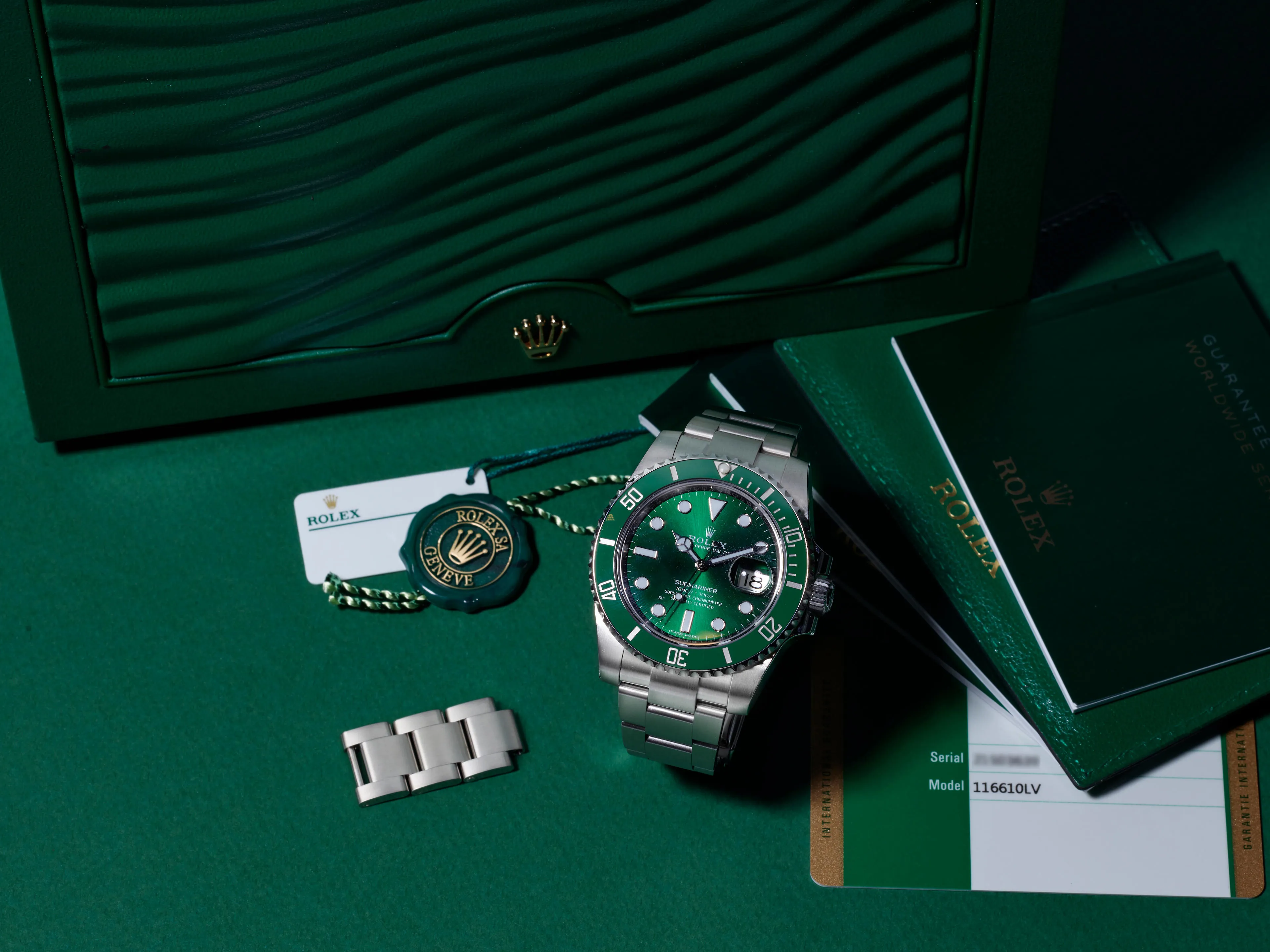 Rolex Submariner 116610LV 40mm Stainless steel Green 1