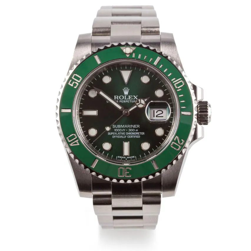 Rolex Submariner 116610LV 40mm Stainless steel Green