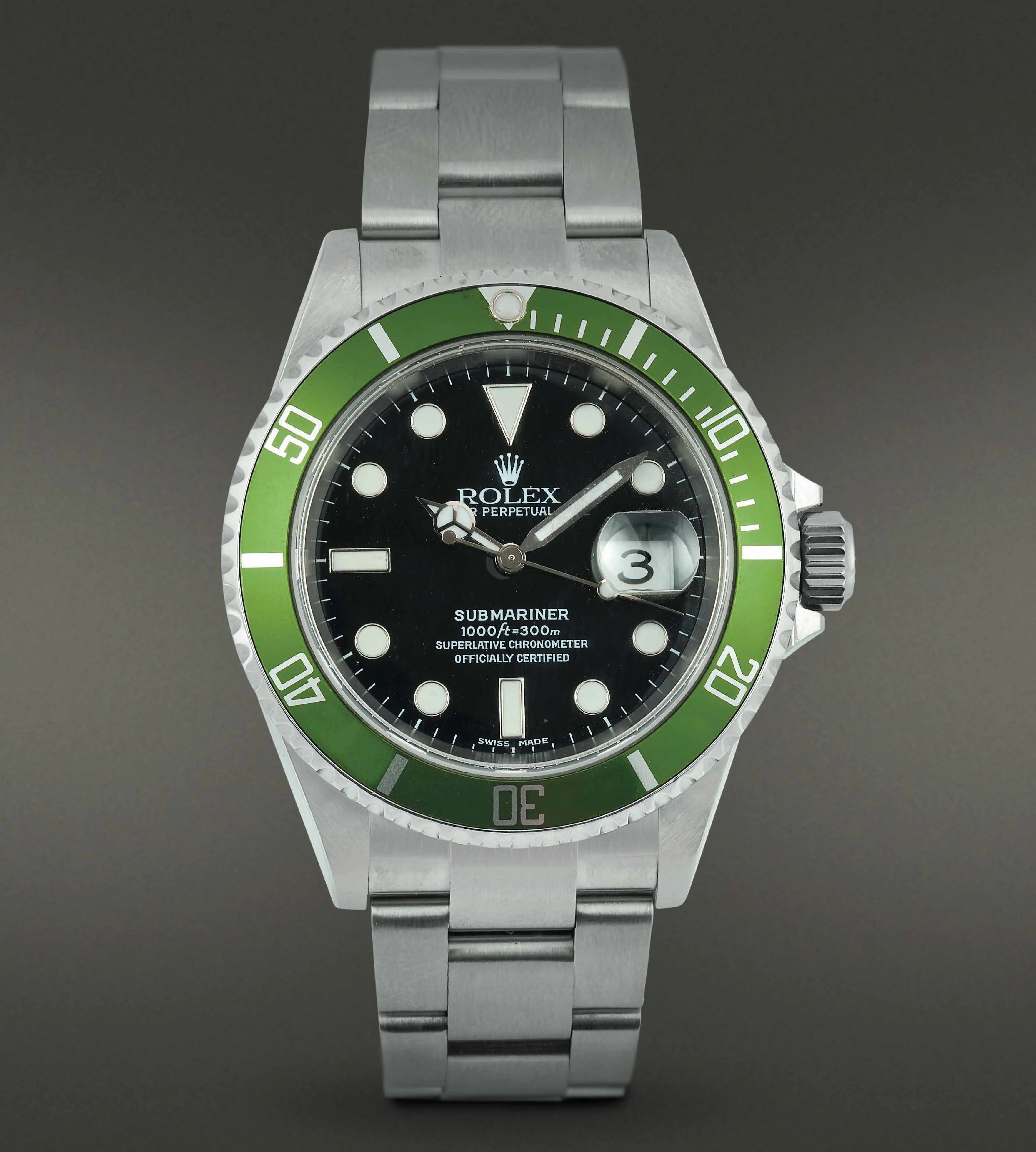 Rolex Submariner 16610LV 39mm Stainless steel Black