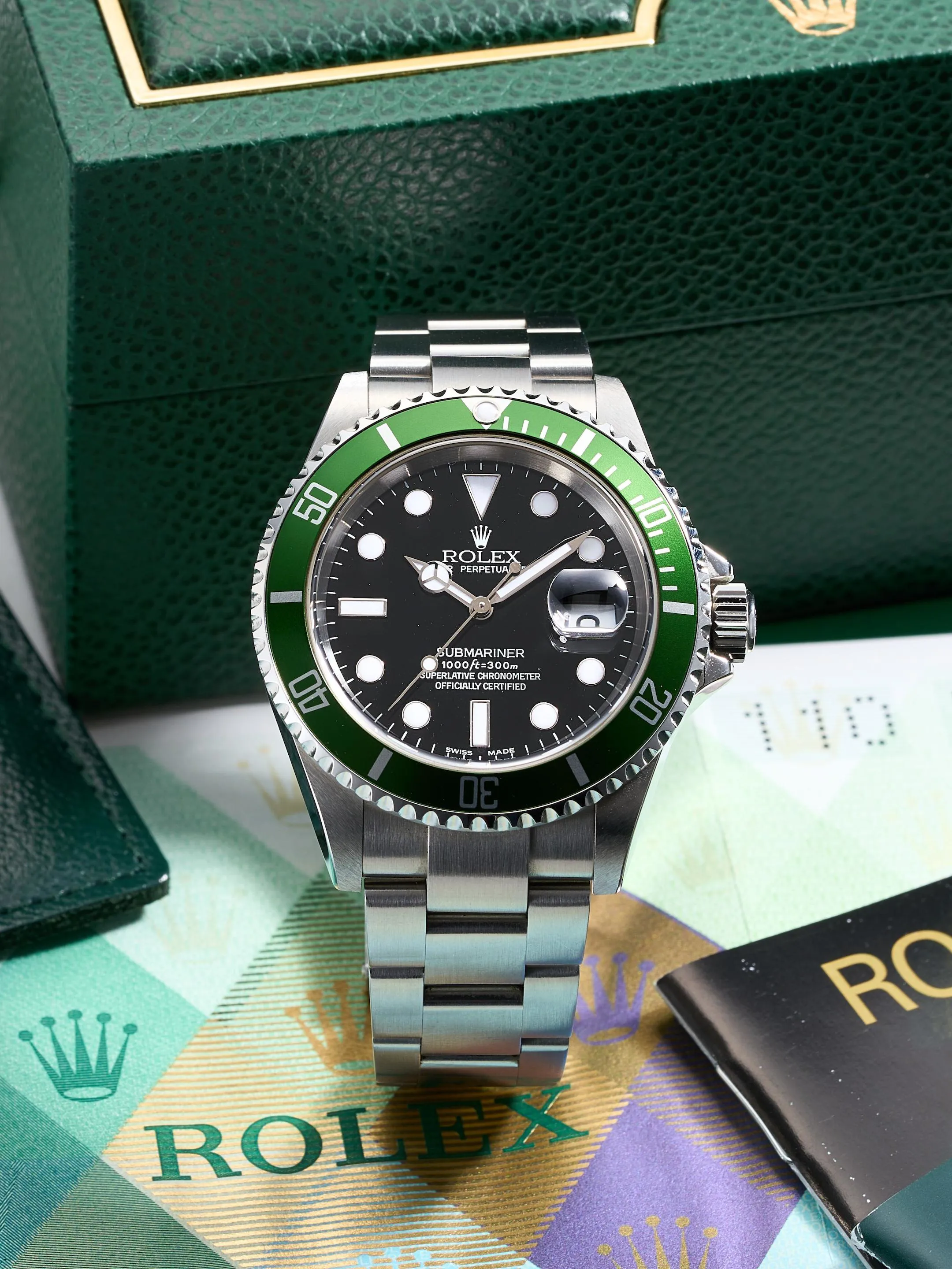 Rolex Submariner 16610LV 40mm Stainless steel Black