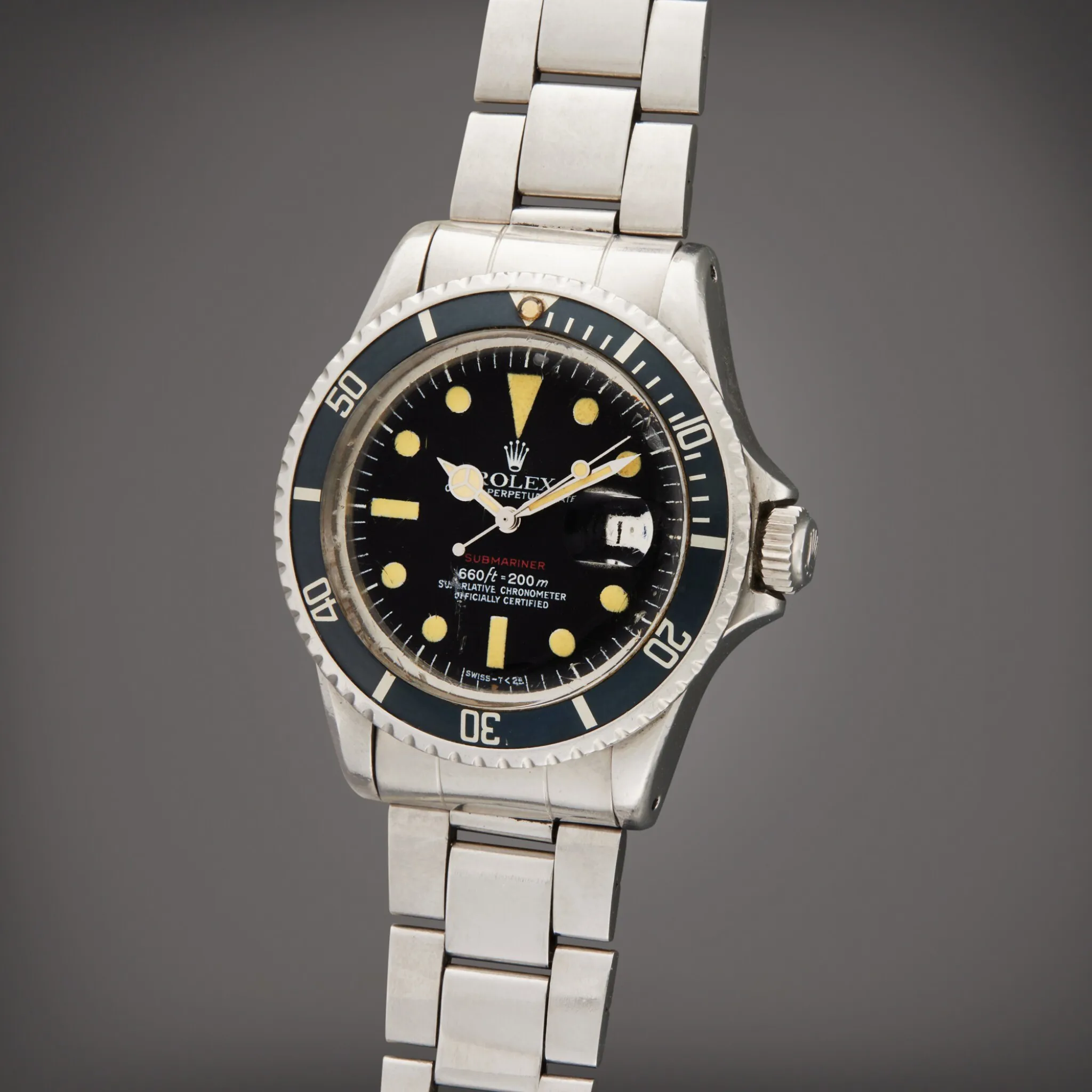 Rolex Submariner 1680 40mm Stainless steel Black