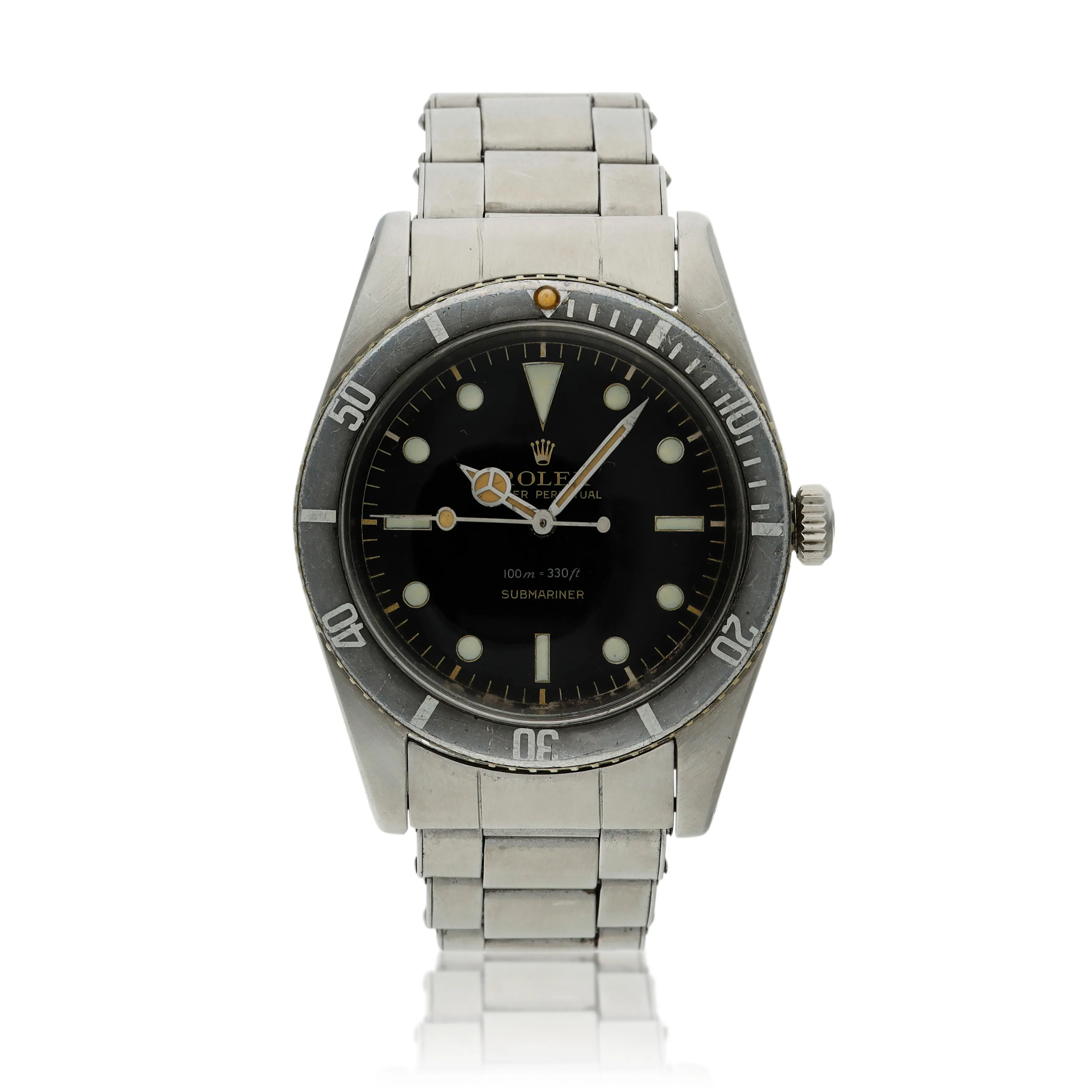 Rolex Submariner 5508 37mm Stainless steel Black