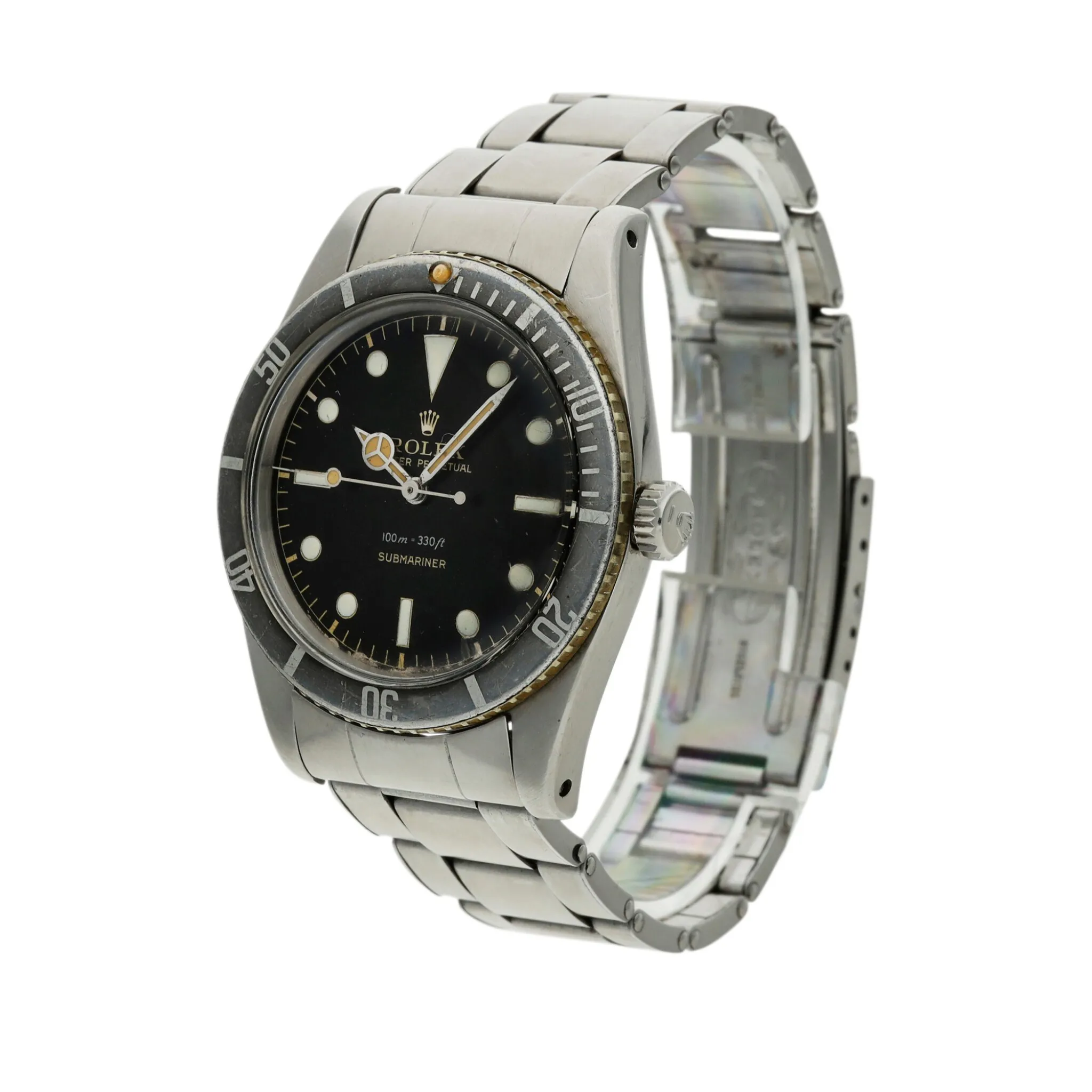 Rolex Submariner 5508 37mm Stainless steel Black 1