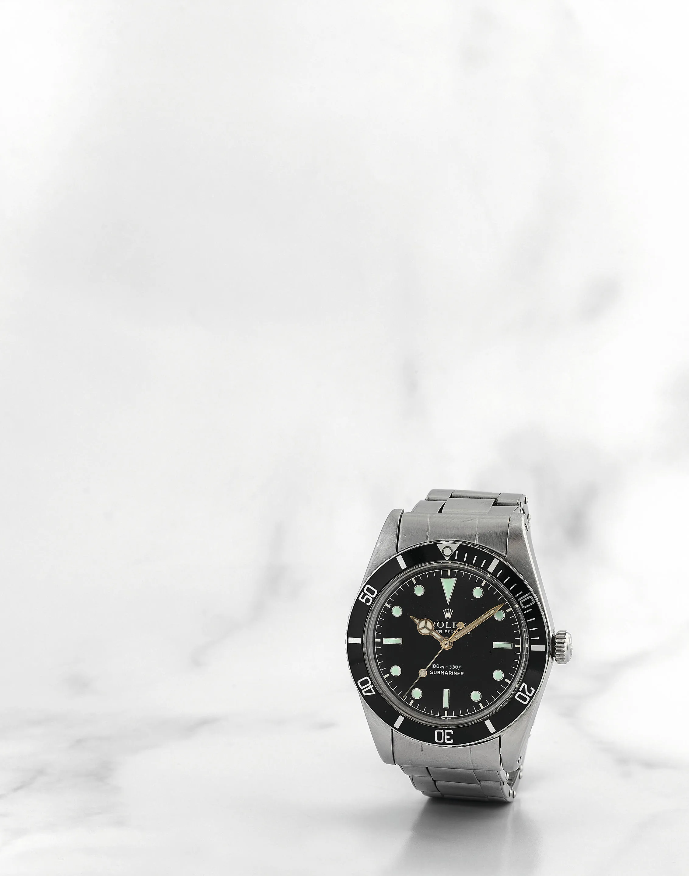 Rolex Submariner 5508 37mm Stainless steel Black